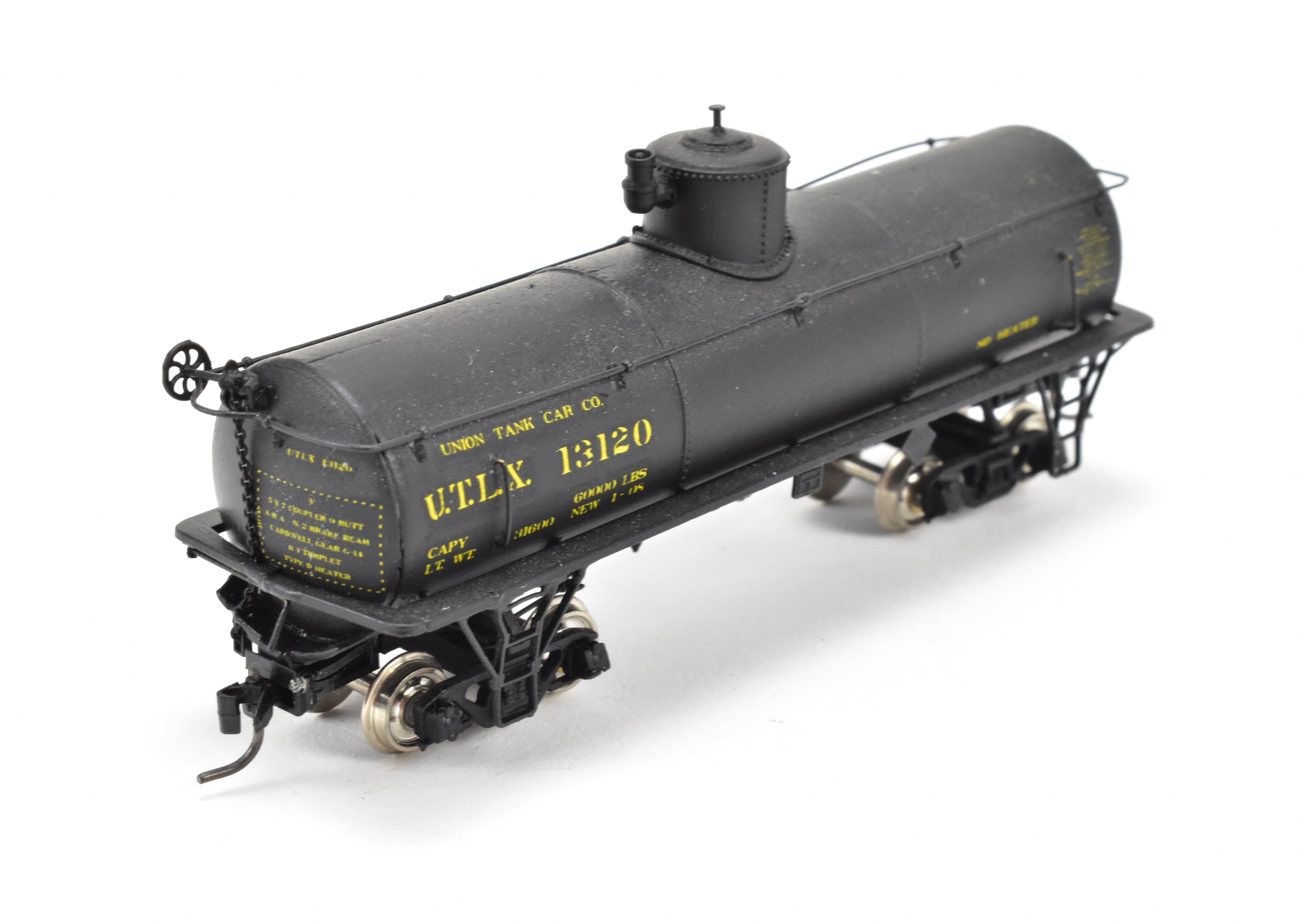 HOn3 UTLX Frameless Plastic Tank Car by Precision Scale Co., Assembled & Custom Painted
