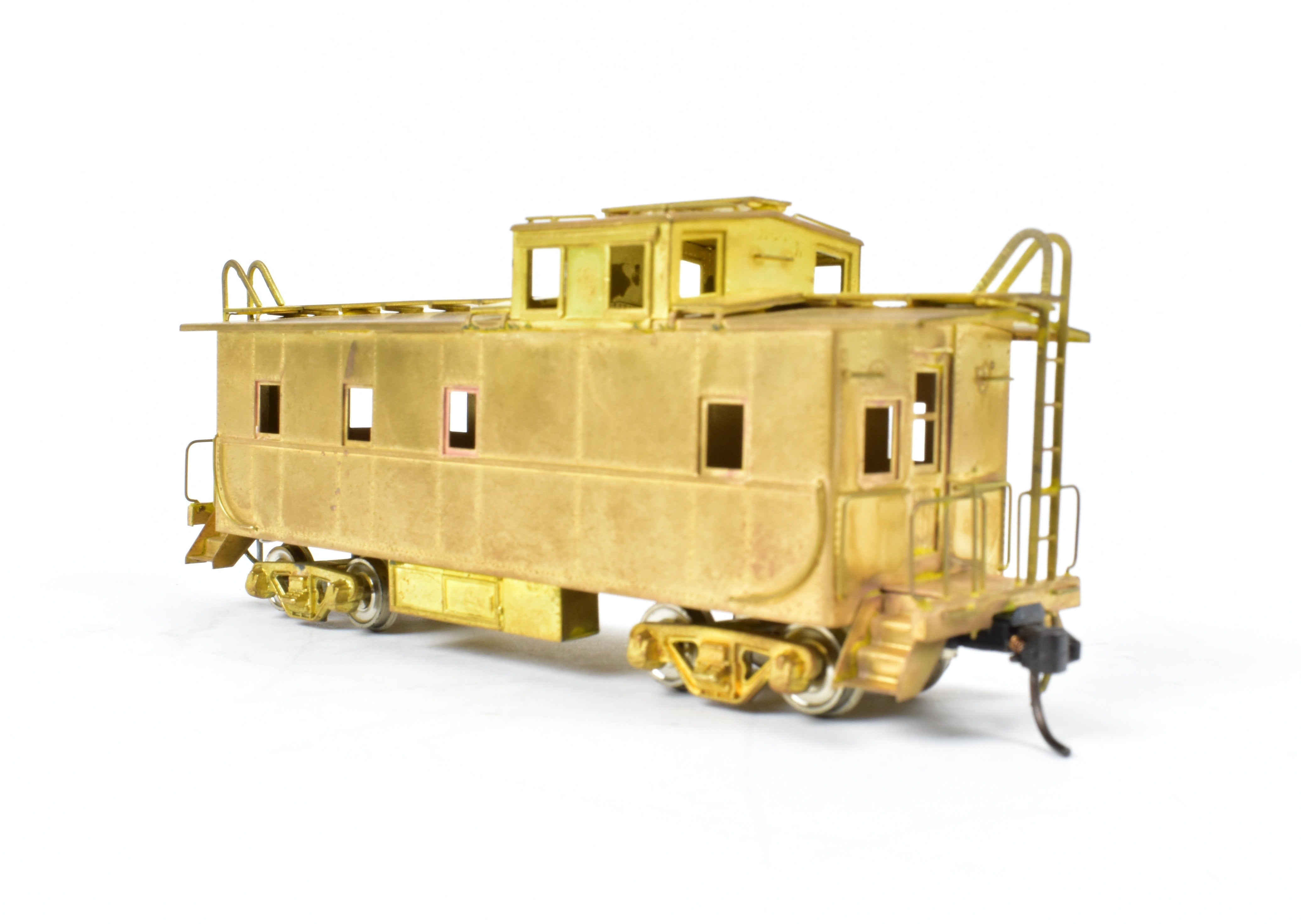 1967 HO Brass Balboa Southern Pacific C - 40 Steel Caboose Model