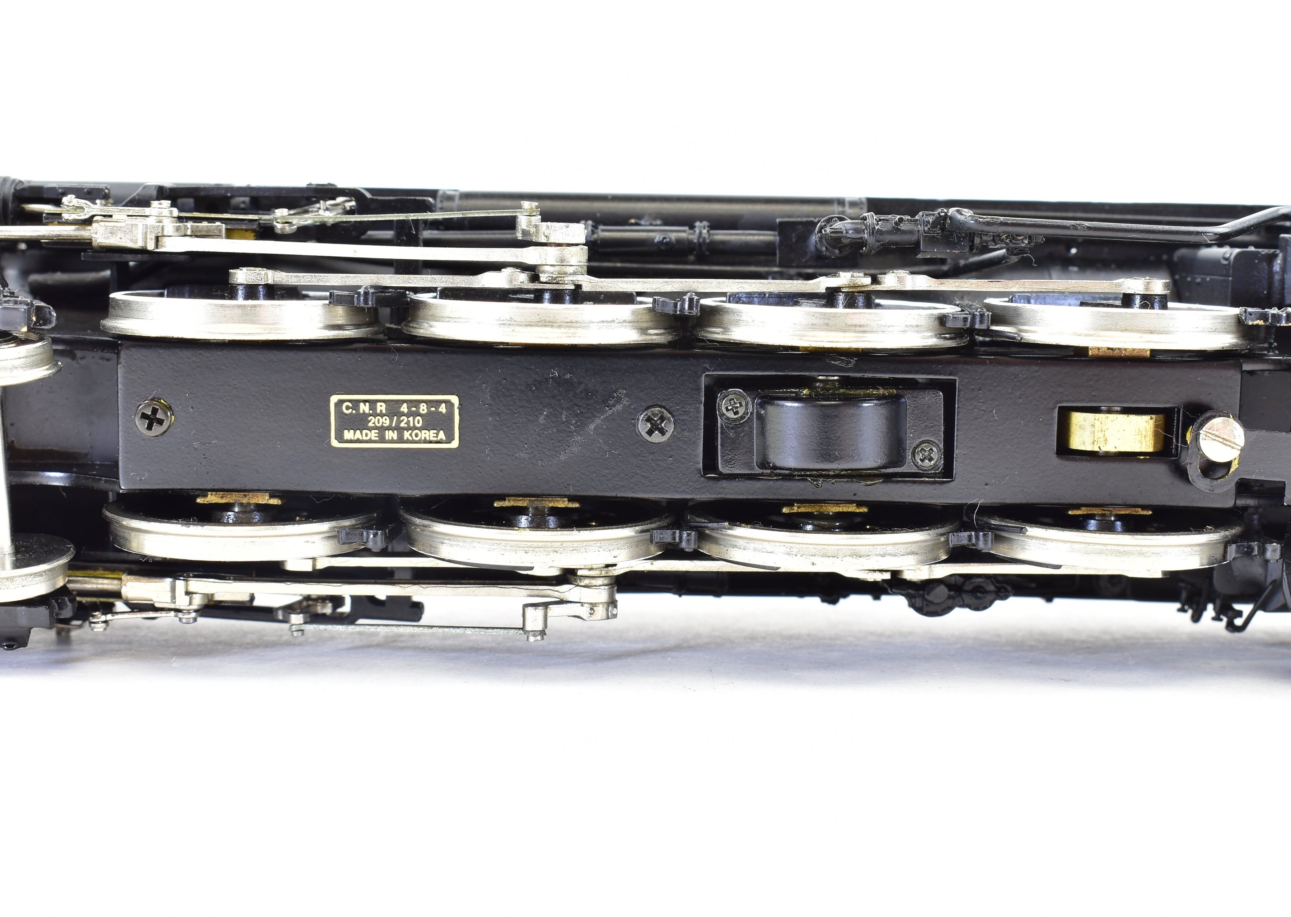 HO Scale Brass Model Train - Van Hobbies CNR (Canadian National Railway) 4-8-4 Class U-2-H Locomotive #6239 FP