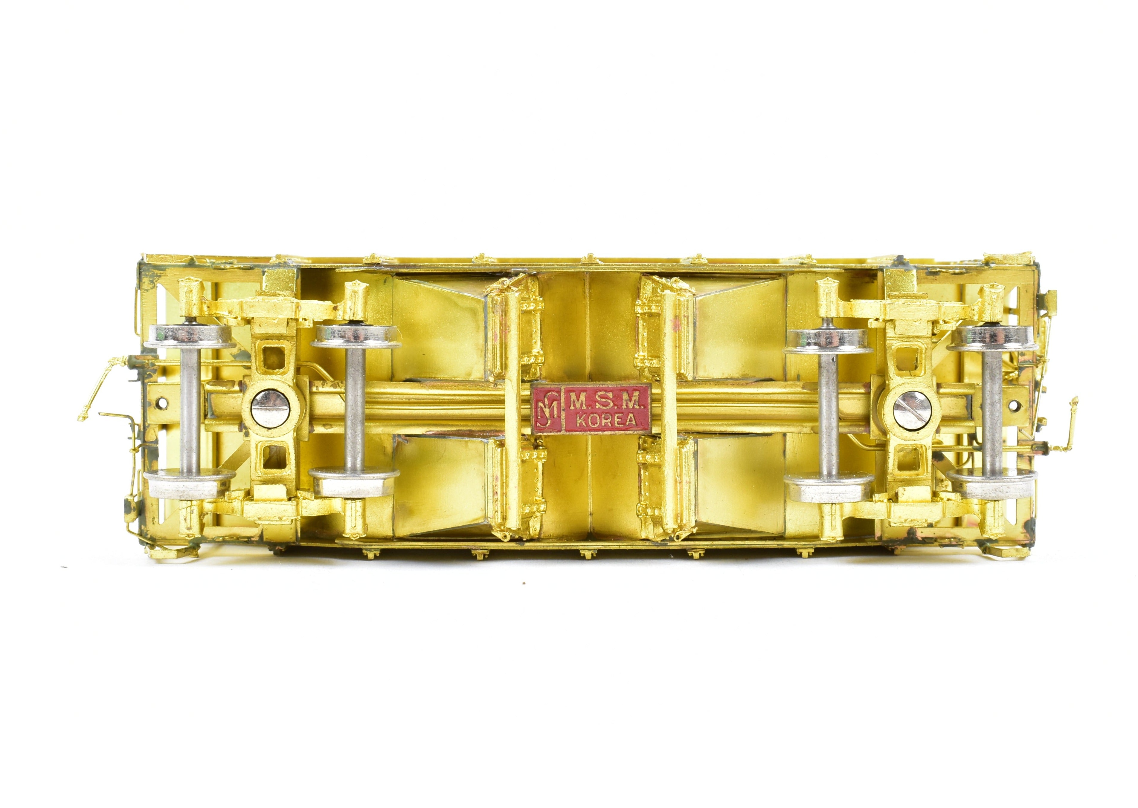 HO Brass OMI Overland Models D&H 55-Ton 2-Bay Hopper - Like New