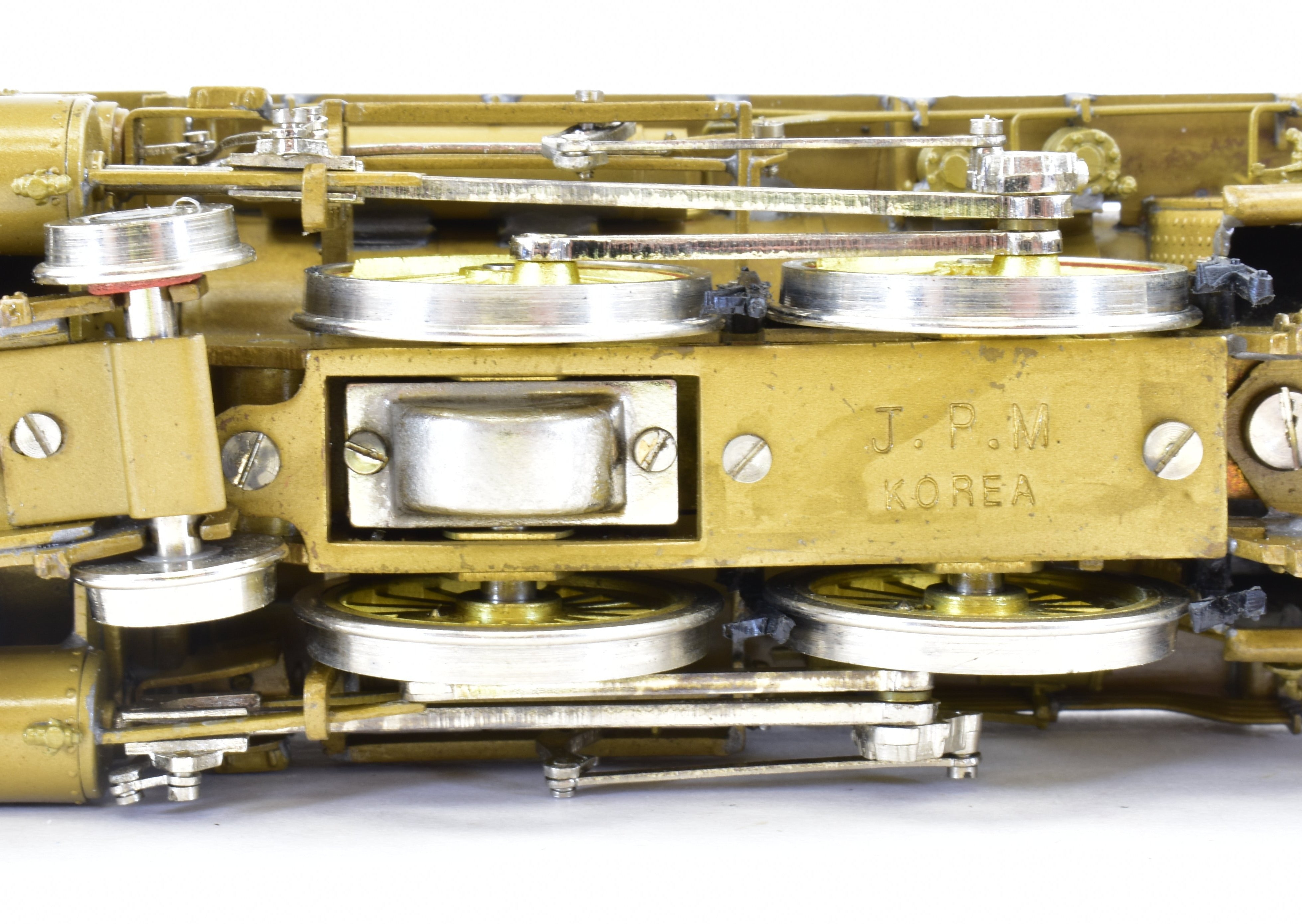 HO Scale Brass Model Train - Overland Models, Inc. Chesapeake & Ohio A - 16 4 - 4 - 2 Atlantic Locomotive by J.P. Models