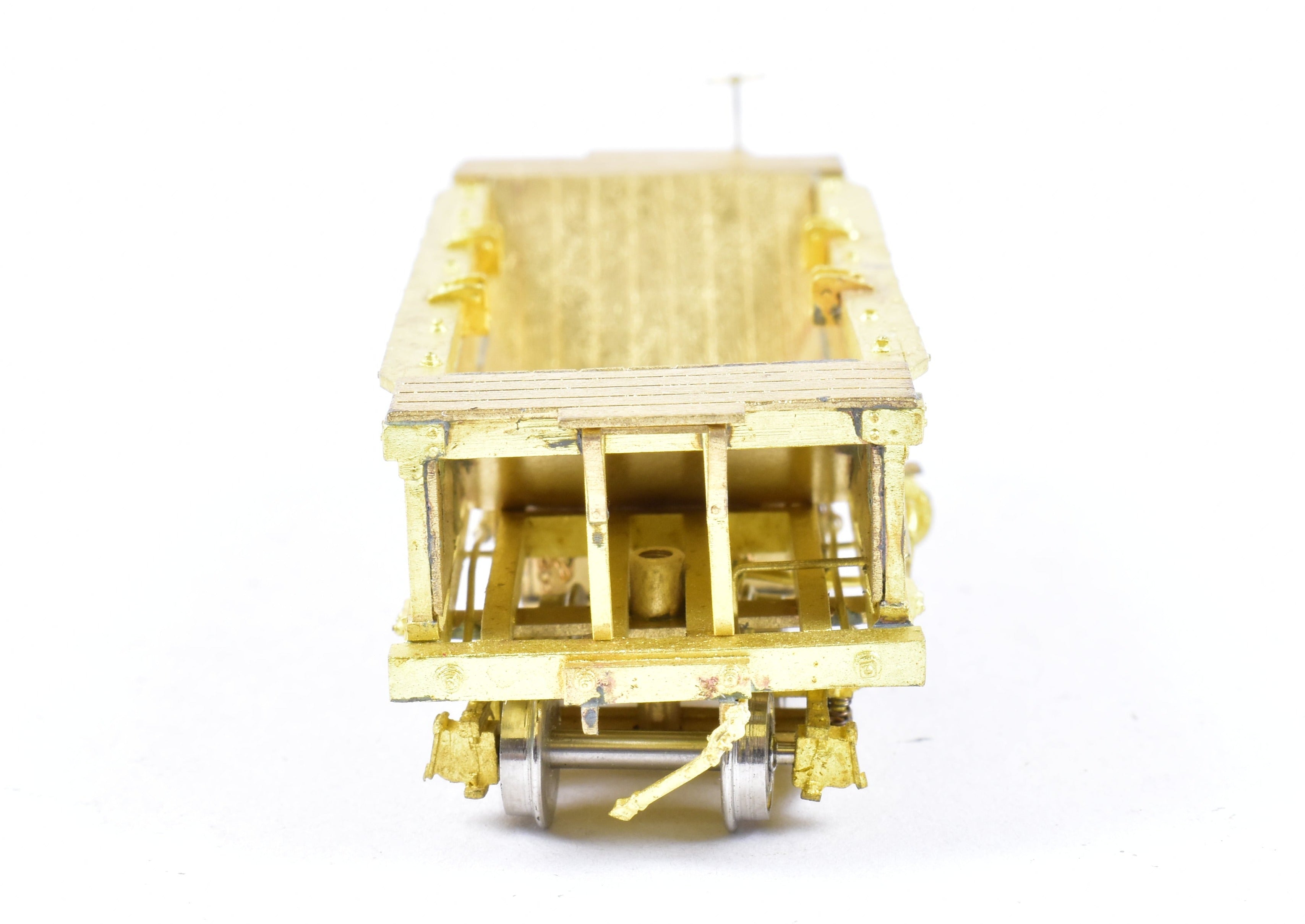HOn3 Scale Brass OMI - Overland Models, Inc. Rock Car with Sprung Trucks for Various Railroads