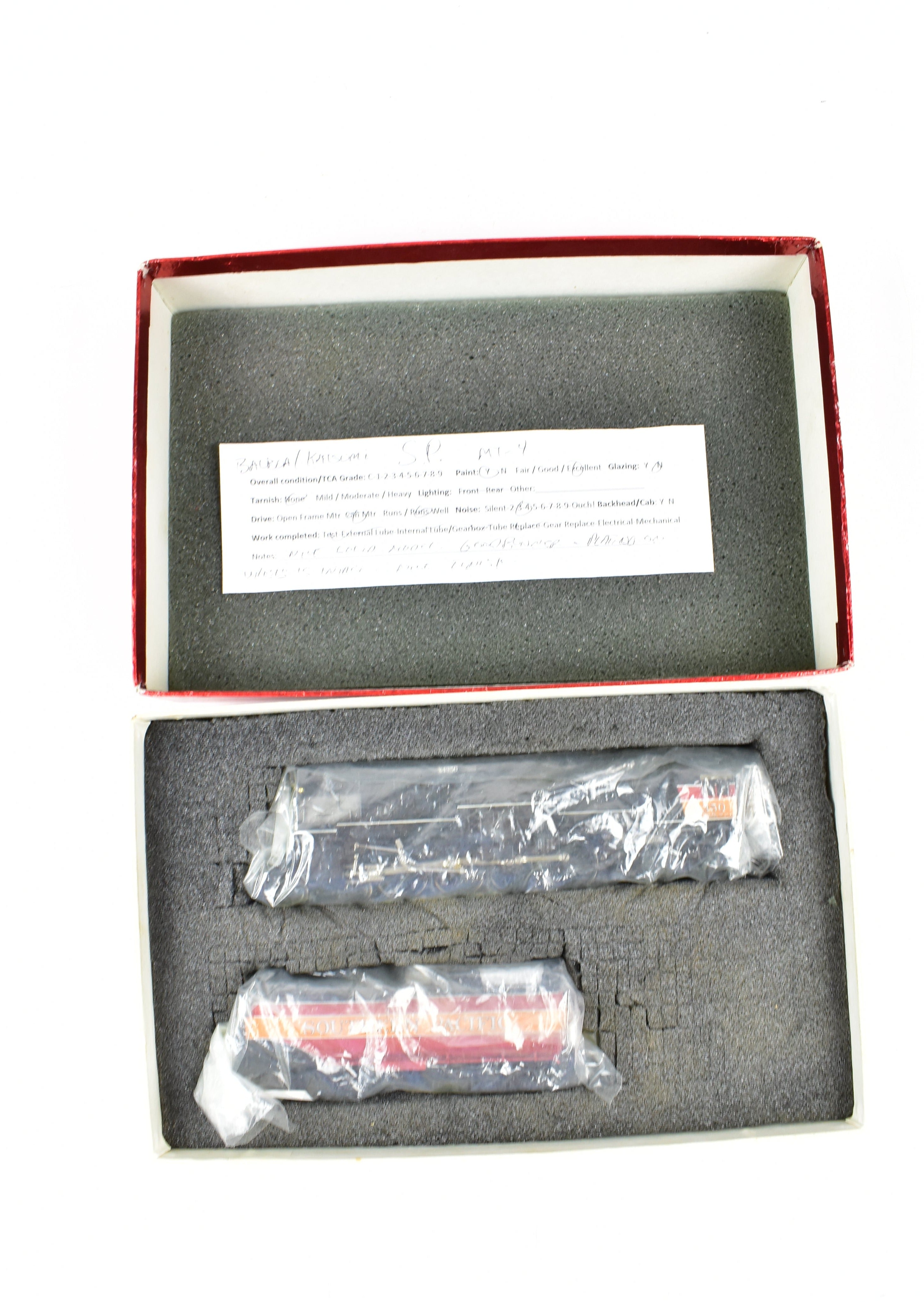 HO Scale Brass Balboa Model Train - Southern Pacific MT - 4 4 - 8 - 2 Mountain Pro Painted with Can Motor Upgrade