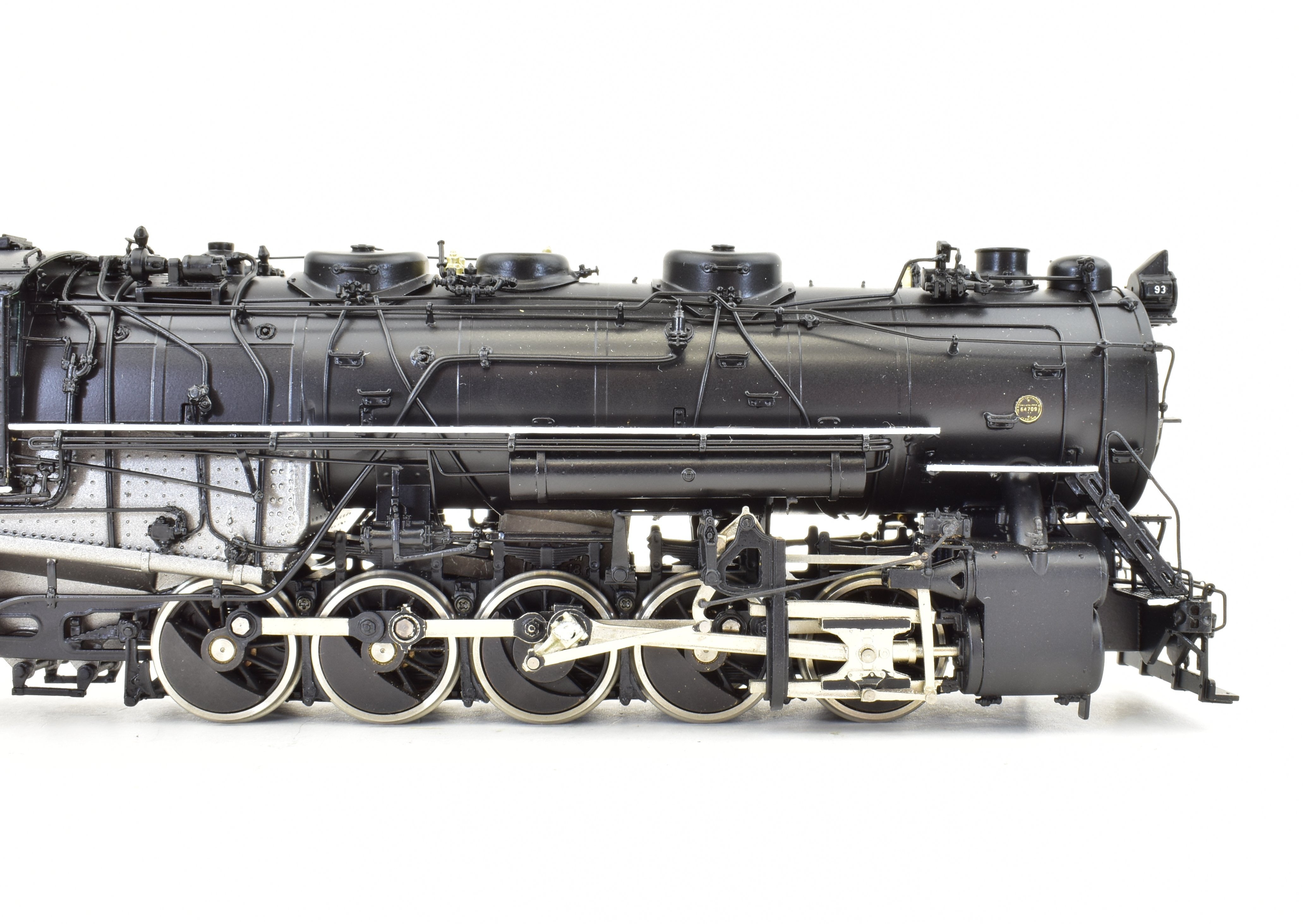 HO Scale Brass Model Train - Precision Scale Co. DM&IR S-6 0-10-0 Factory Painted Prototype #93