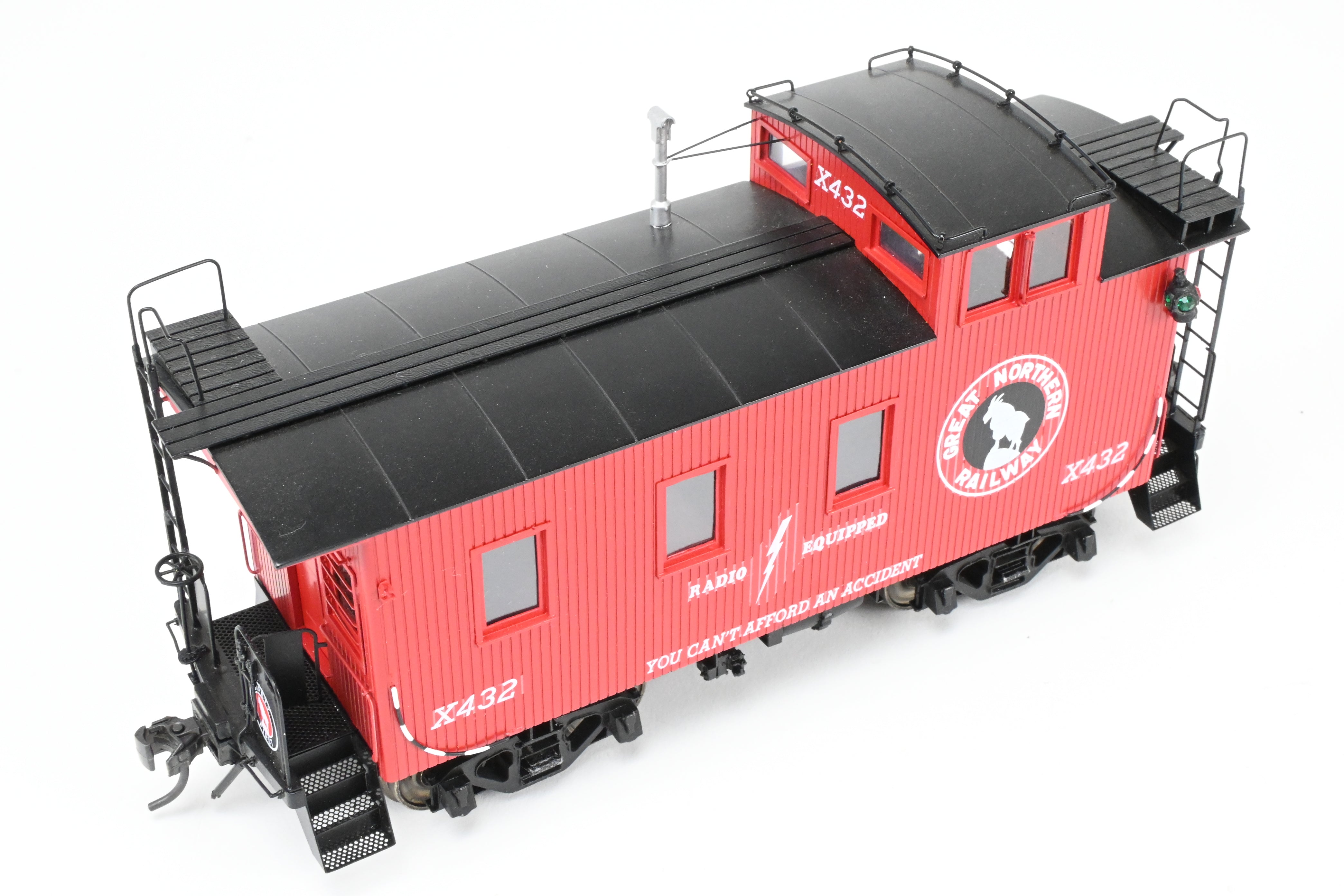 1987 Collector's Edition Great Northern Wood Caboose FP #X432 by Beaver Creek Model Co.