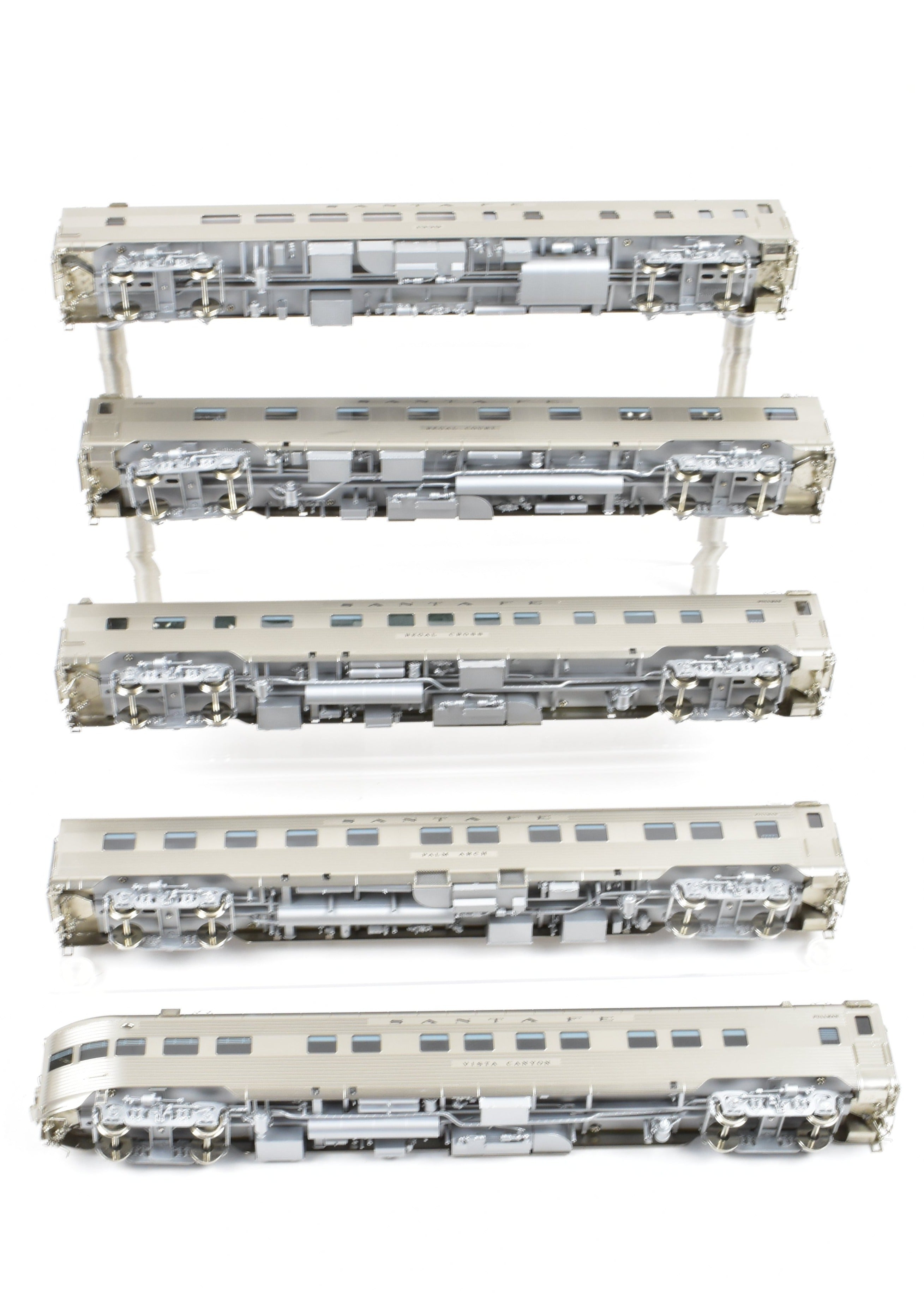 1951 ATSF Santa Fe Super Chief 10-Car Set by HO Brass CIL - Challenger Imports