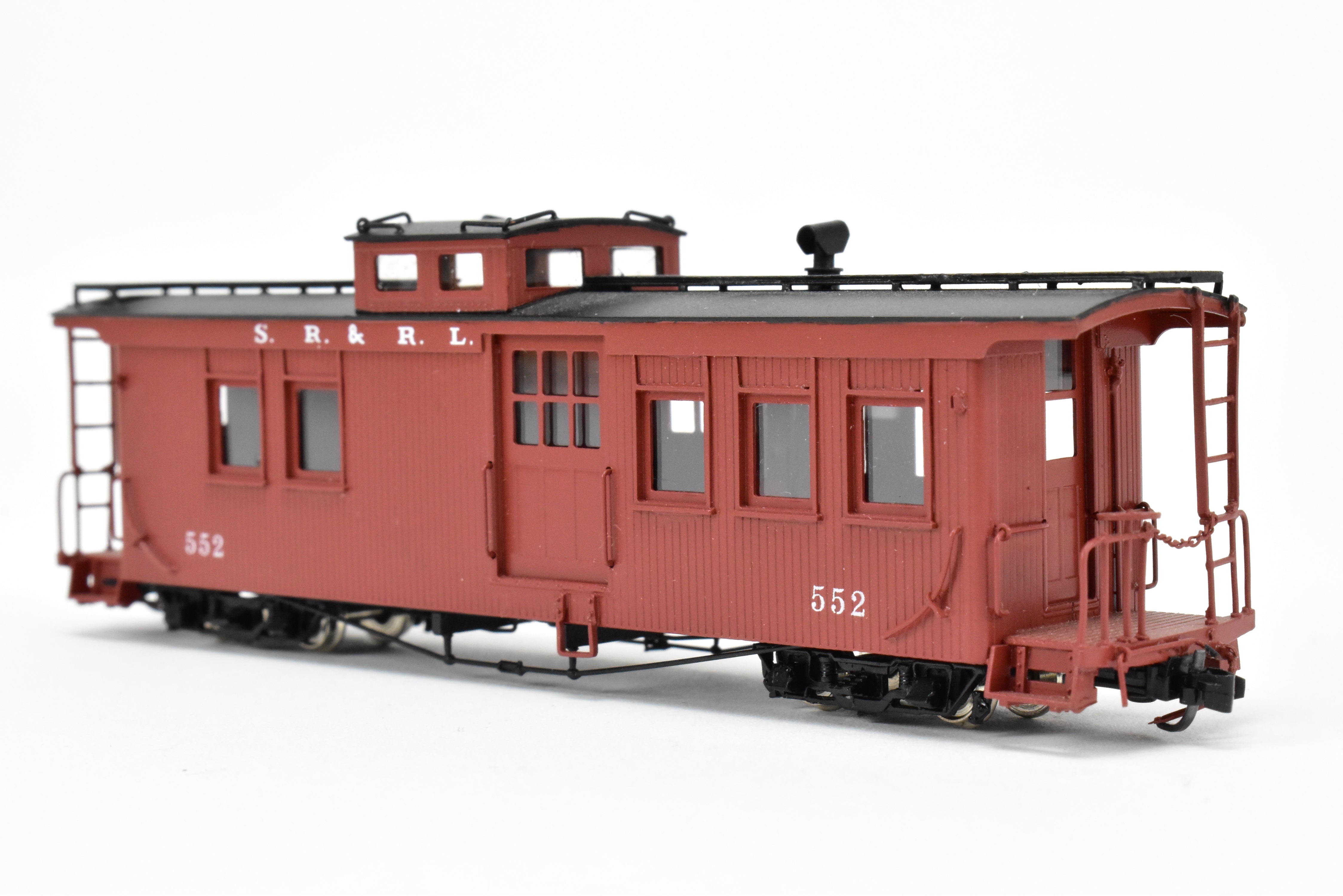 HOn30 Brass SR&RL Sandy River And Rangeley Lakes Caboose #552 FP by The Car Works