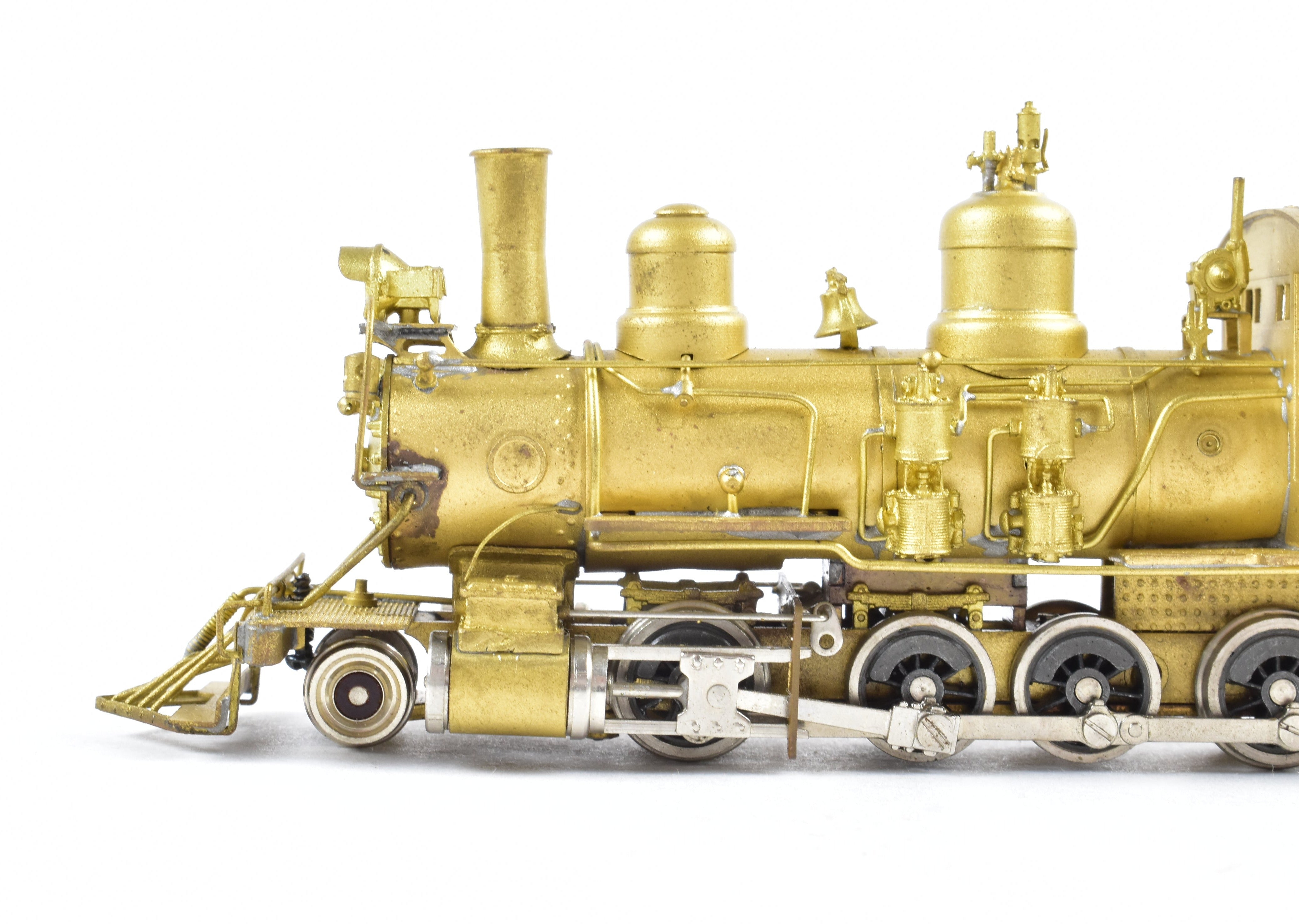 HOn3 Scale Brass Model of Balboa's Denver & Rio Grande Western C-19 2-8-0 Locomotive