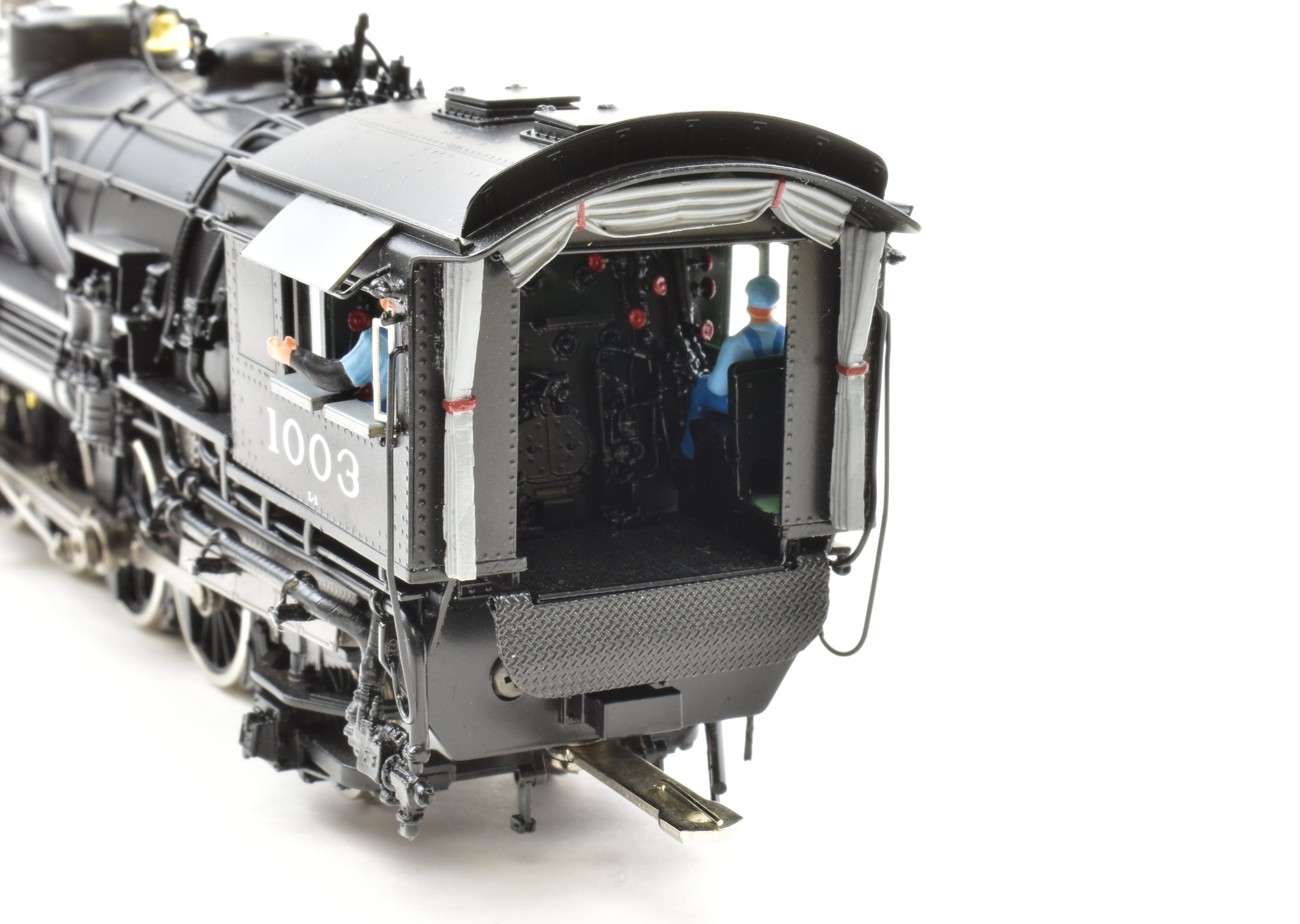 HO Scale Brass Division Point Soo Line Mikado 2-8-2 Locomotive Model #1003 from the 1940s Era