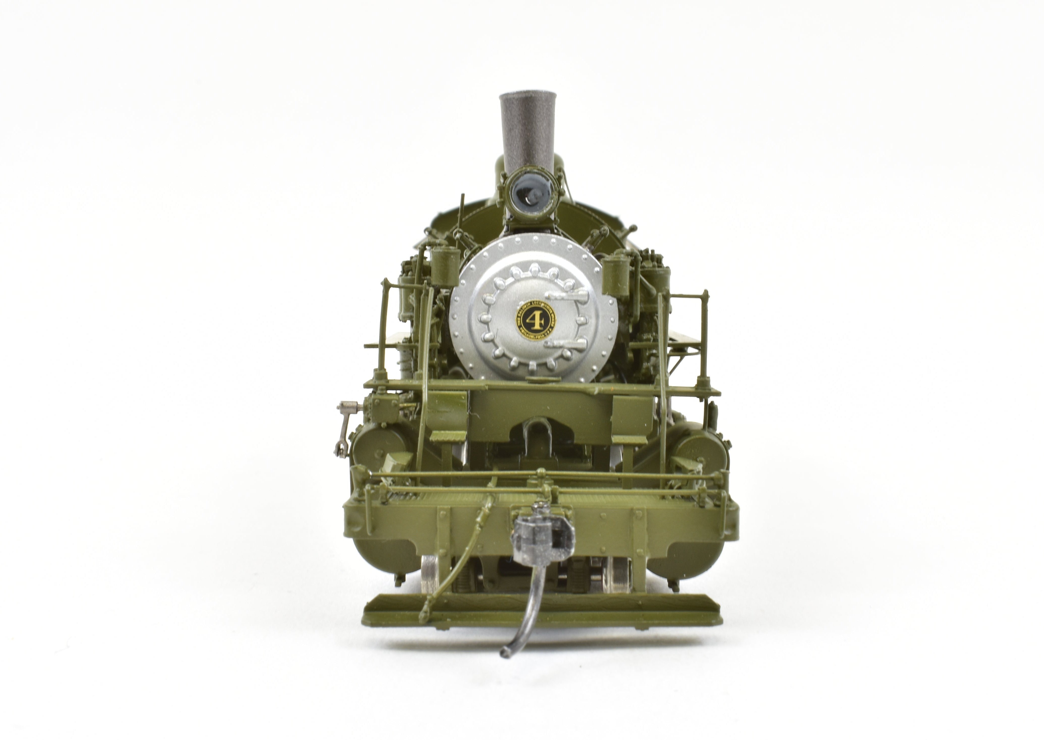 HO Scale NEW Brass DVP - Division Point Saginaw Timber Company #4 2-6-6-2T Baldwin Logging Mallet Locomotive Model - The Last One Available