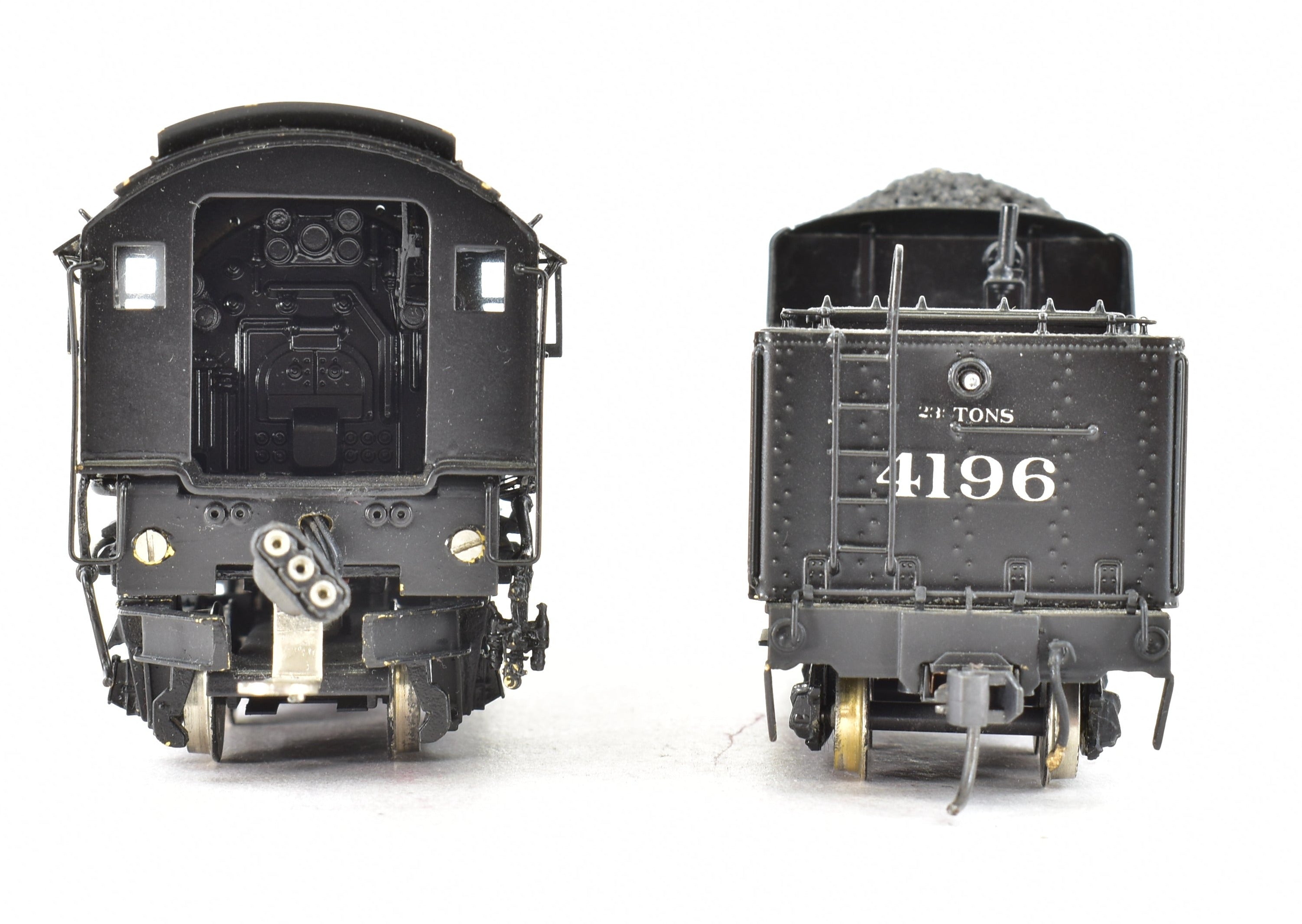 HO Scale Brass Westside Model Co. ATSF - Santa Fe 2-8-4 Berkshire Custom Painted Locomotive with Digitrax DCC for Model Train Enthusiasts