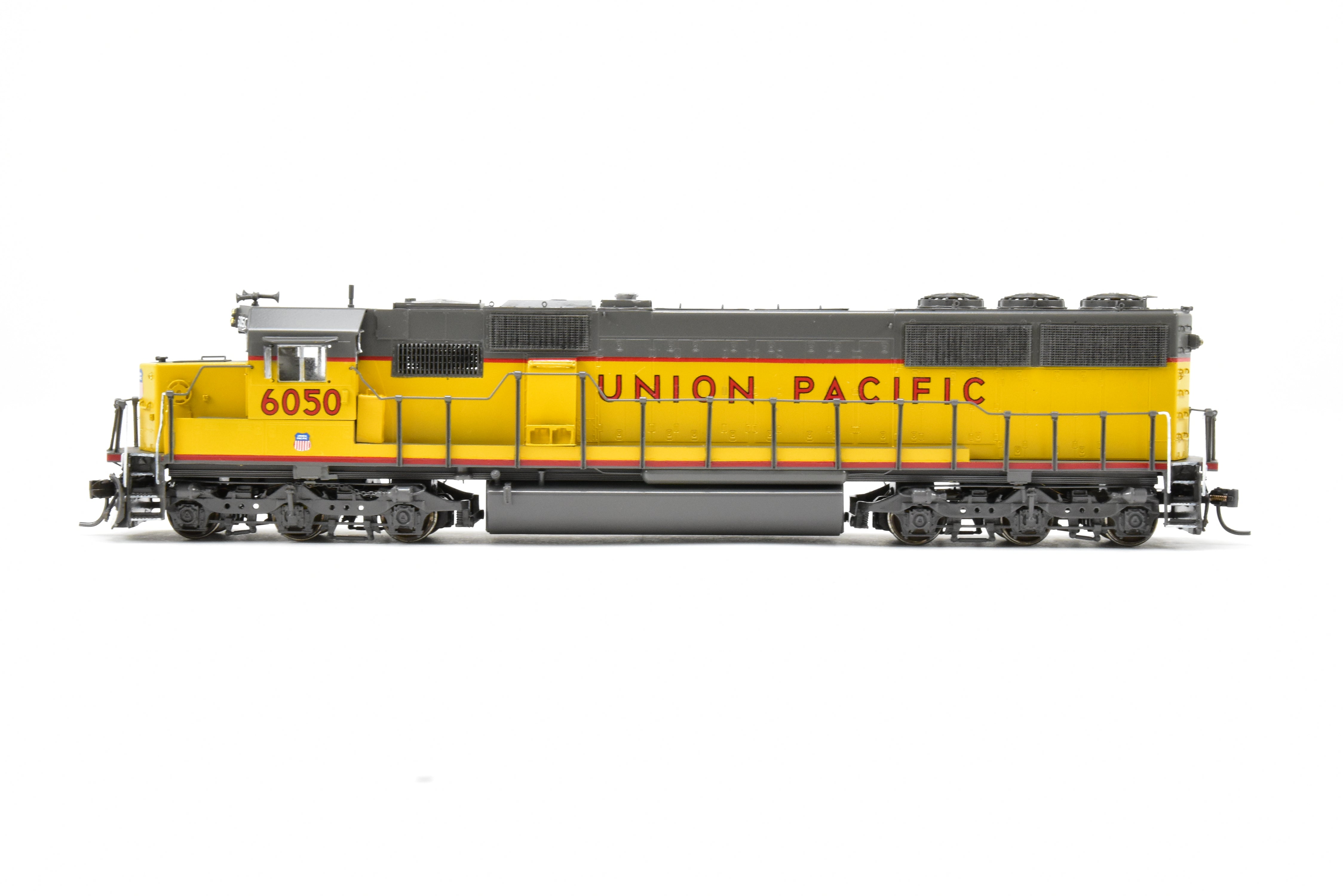HO Scale Brass Union Pacific EMD SD60 Locomotive Model by Overland Models, Inc., Custom Painted with Road Number 6050