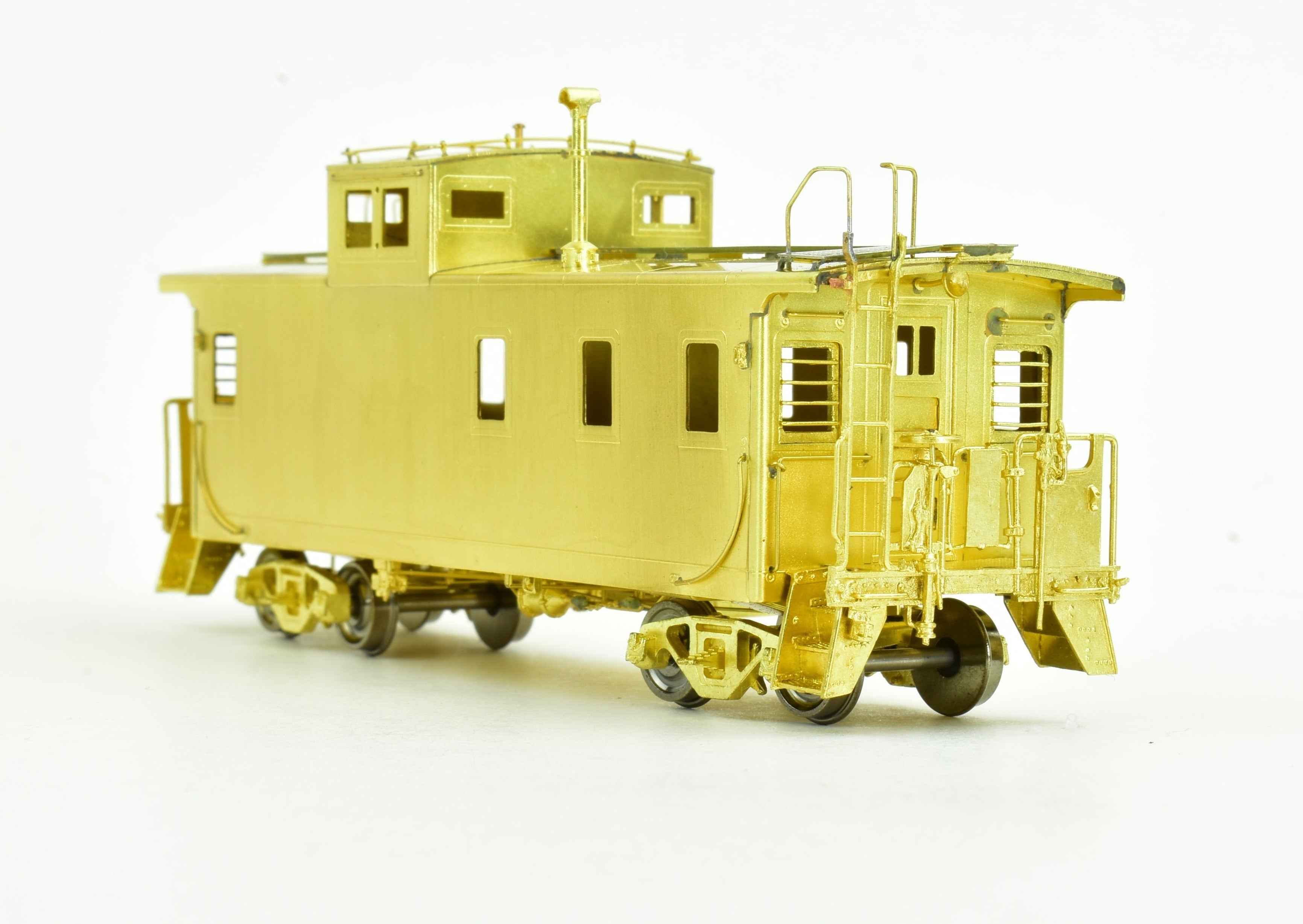 1945 Era HO Brass OMI Great Northern Steel Caboose X256 - 268 by Overland Models