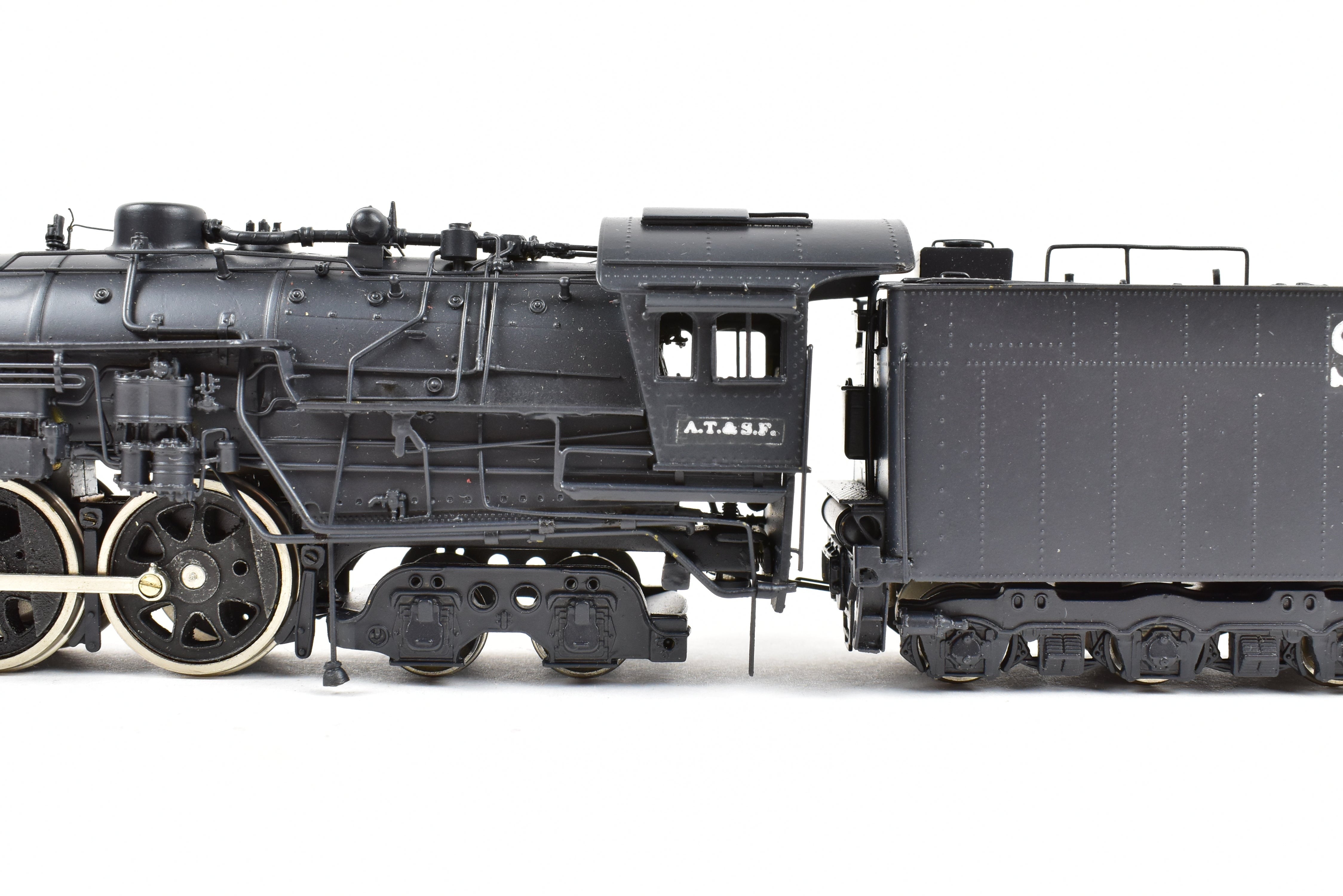 HO Brass Key Imports ATSF Santa Fe 3450 Class 4-6-4 Modernized Custom Painted Locomotive No. 3458