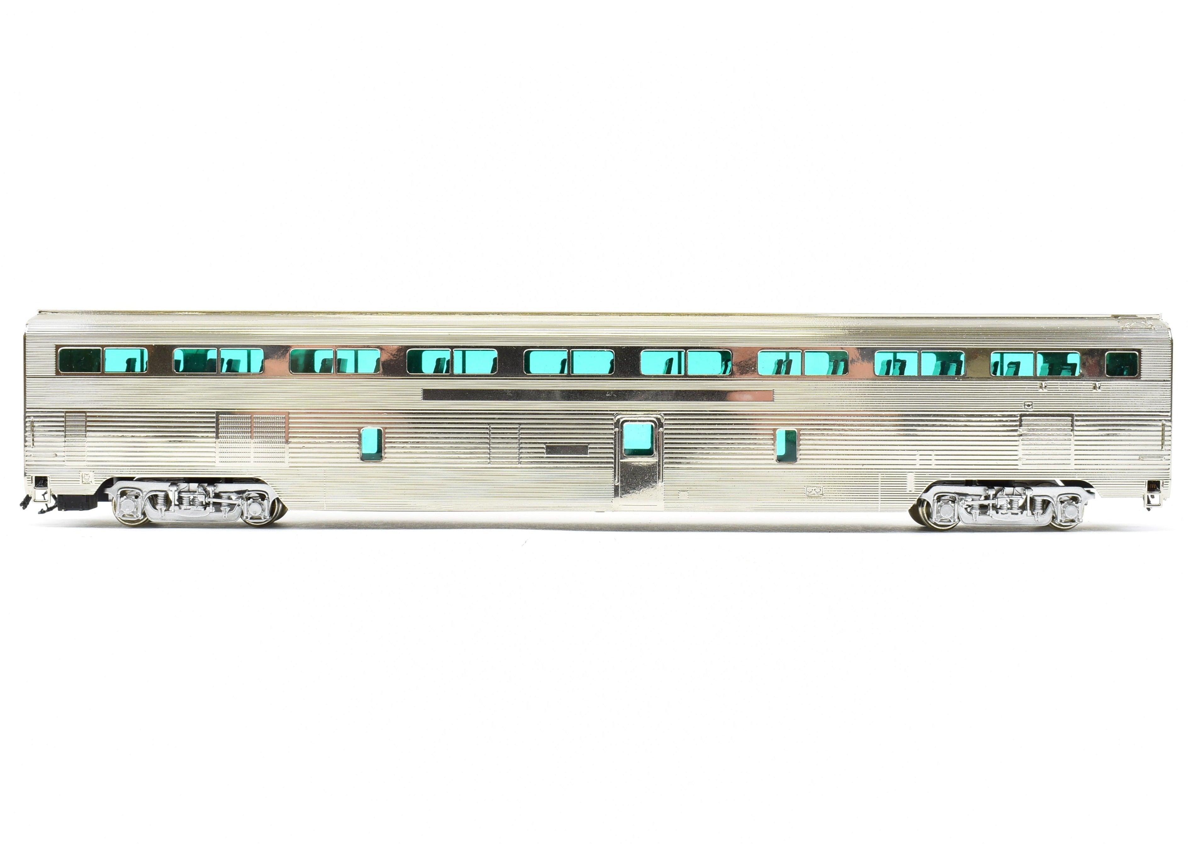 HO Scale Brass Hallmark Models ATSF - Santa Fe High - Level Transition Chair Car of the Super Crown Special Revised Version