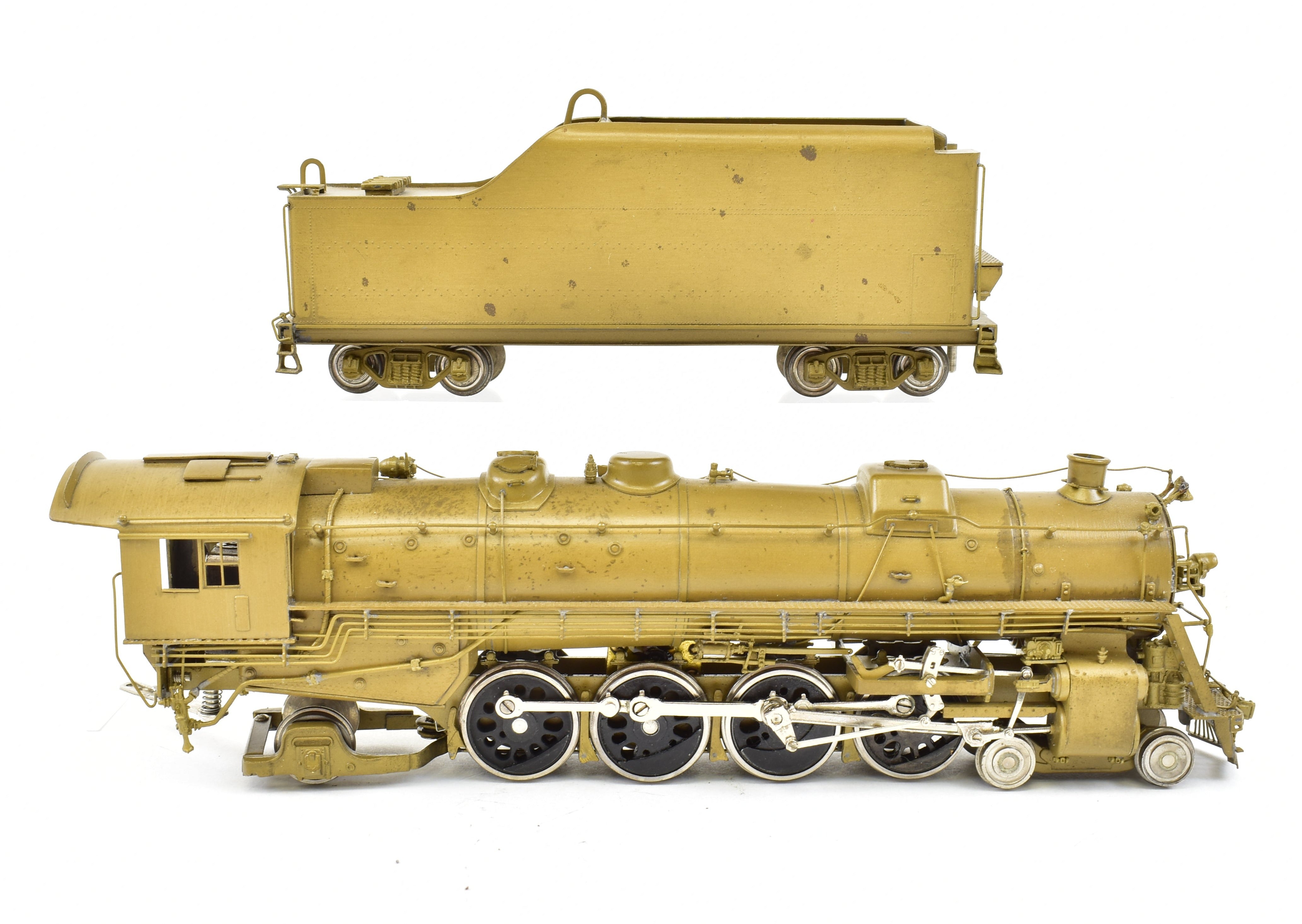 1976 HO Brass Hallmark Illinois Central 4-8-2 Locomotive Model