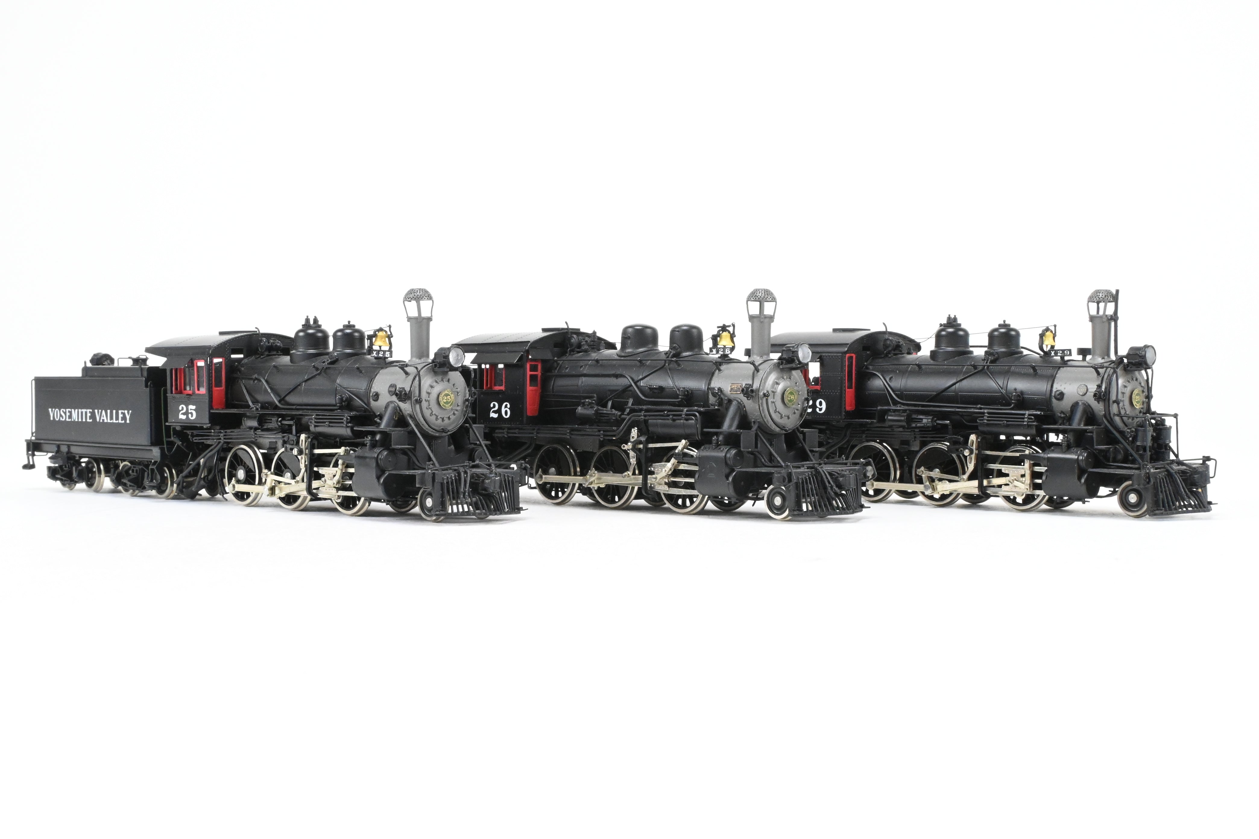 HO Brass 3-Locomotive Set from Beaver Creek - Heritage Line Serial #28