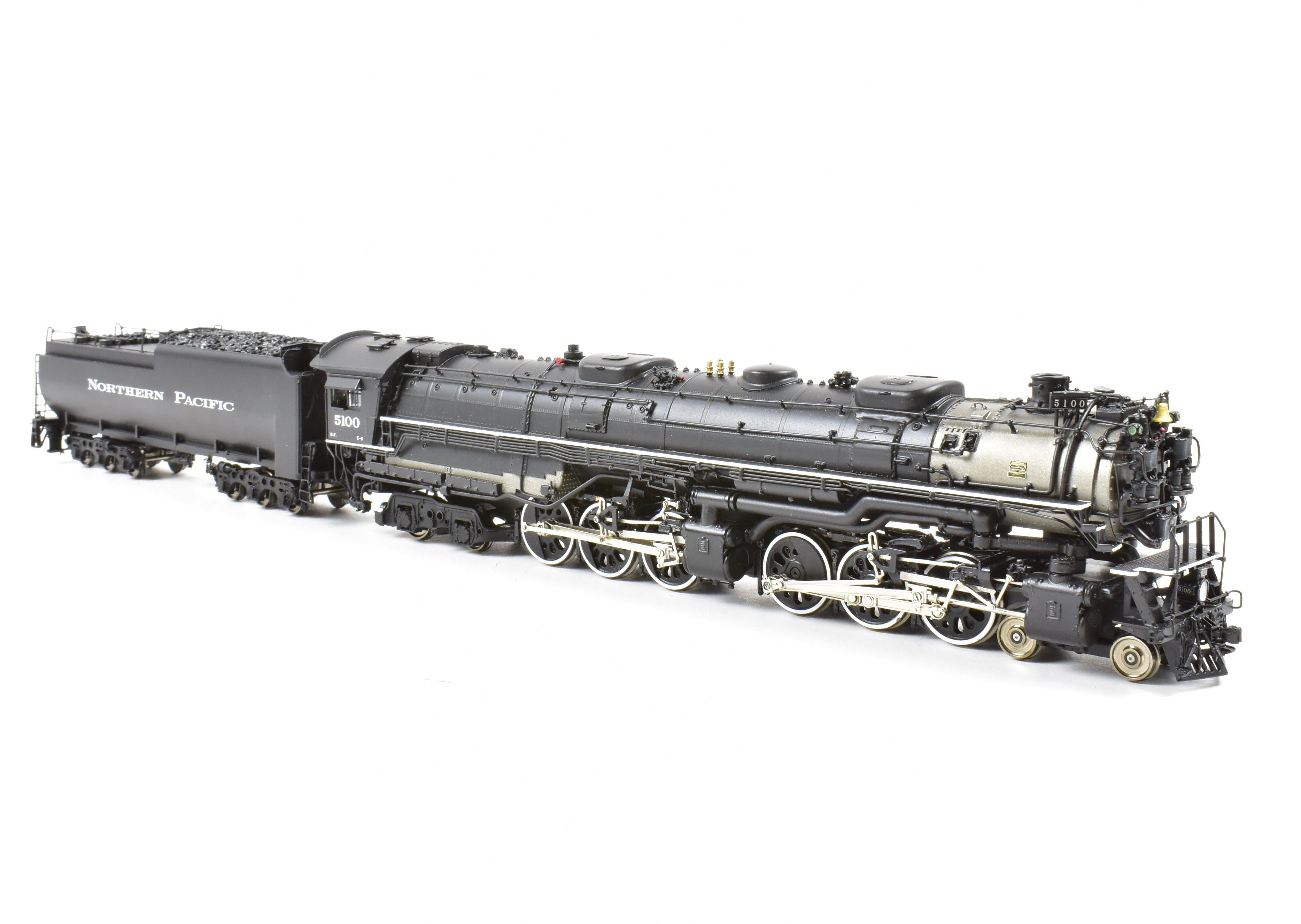 HO Brass Sunset Models Northern Pacific Z - 6 4 - 6 - 6 - 4 Challenger 5100 with QSI DCC & Sound