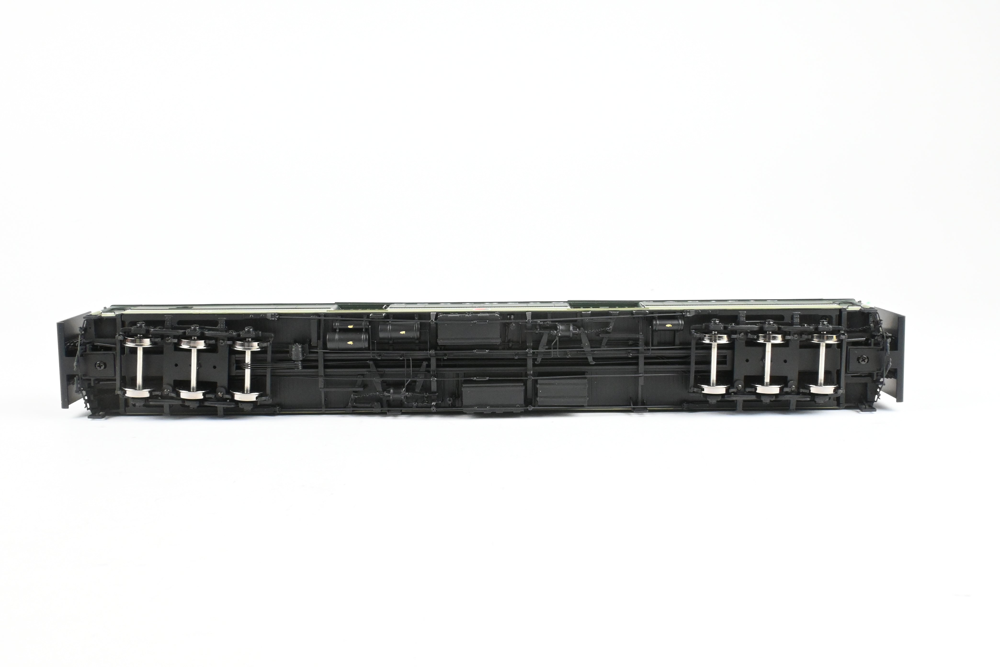 HO Brass W&R Enterprises NP - Northern Pacific Factory - Painted Loewy Truss Rod Baggage Car No. 1599