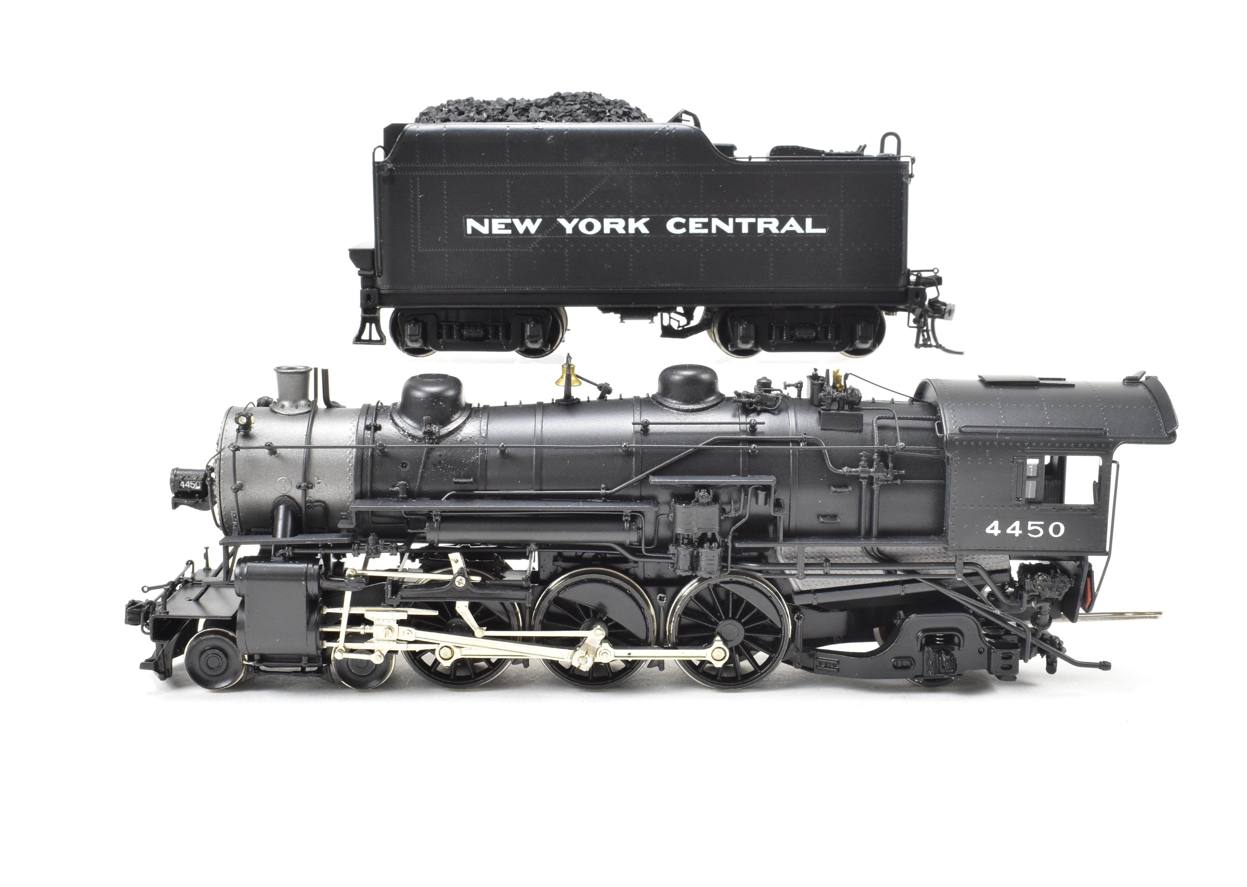HO Scale Brass Model Train - Key Imports NYC New York Central K - 11c 4 - 6 - 2 Pacific Factory Painted Locomotive #4450