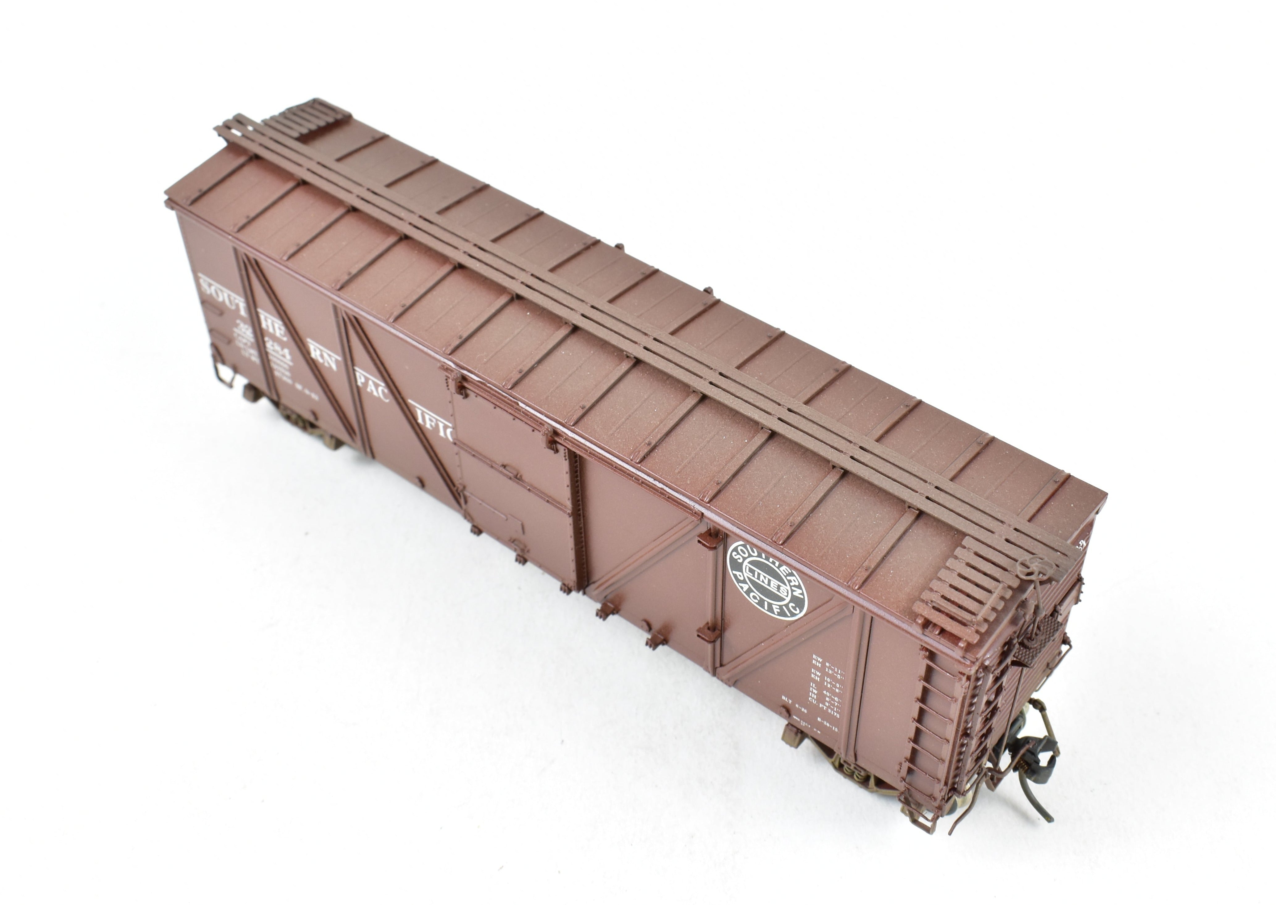 Weathered HO Brass Southern Pacific Class B - 50 - 15 Box Car FP #32284 by Challenger Imports