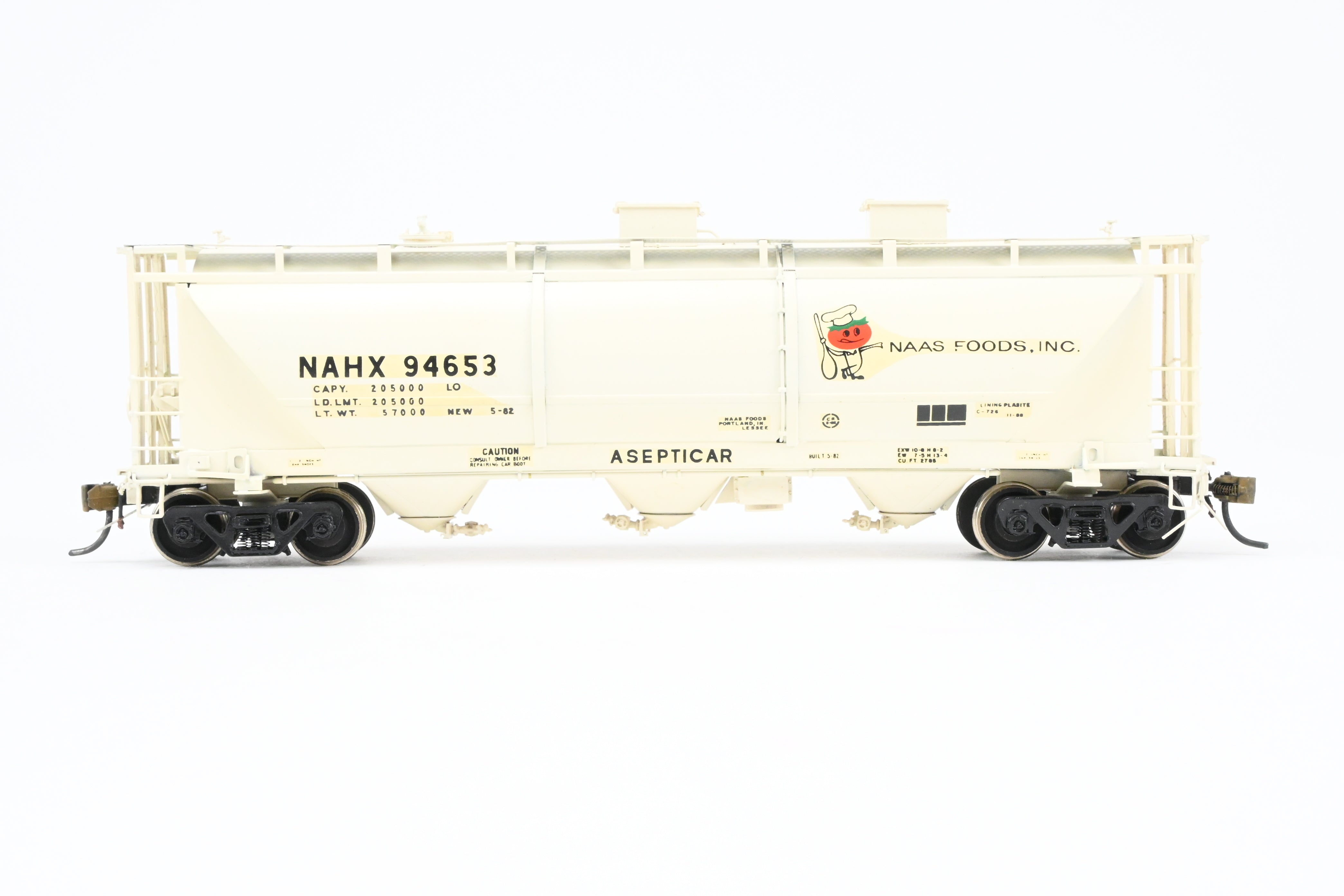 OMI HO Brass North American Hopper CP No. 94653, 1988 Imported Model