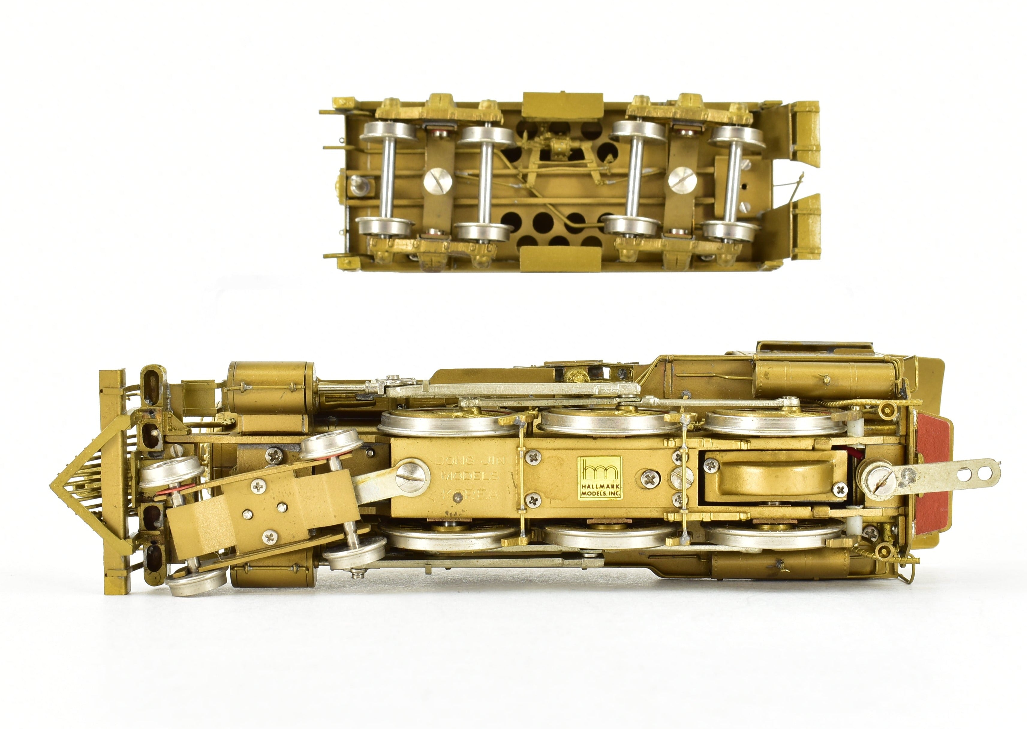 1985 HO Brass Hallmark Models ATSF Santa Fe #468 Class 4-6-0 Locomotive