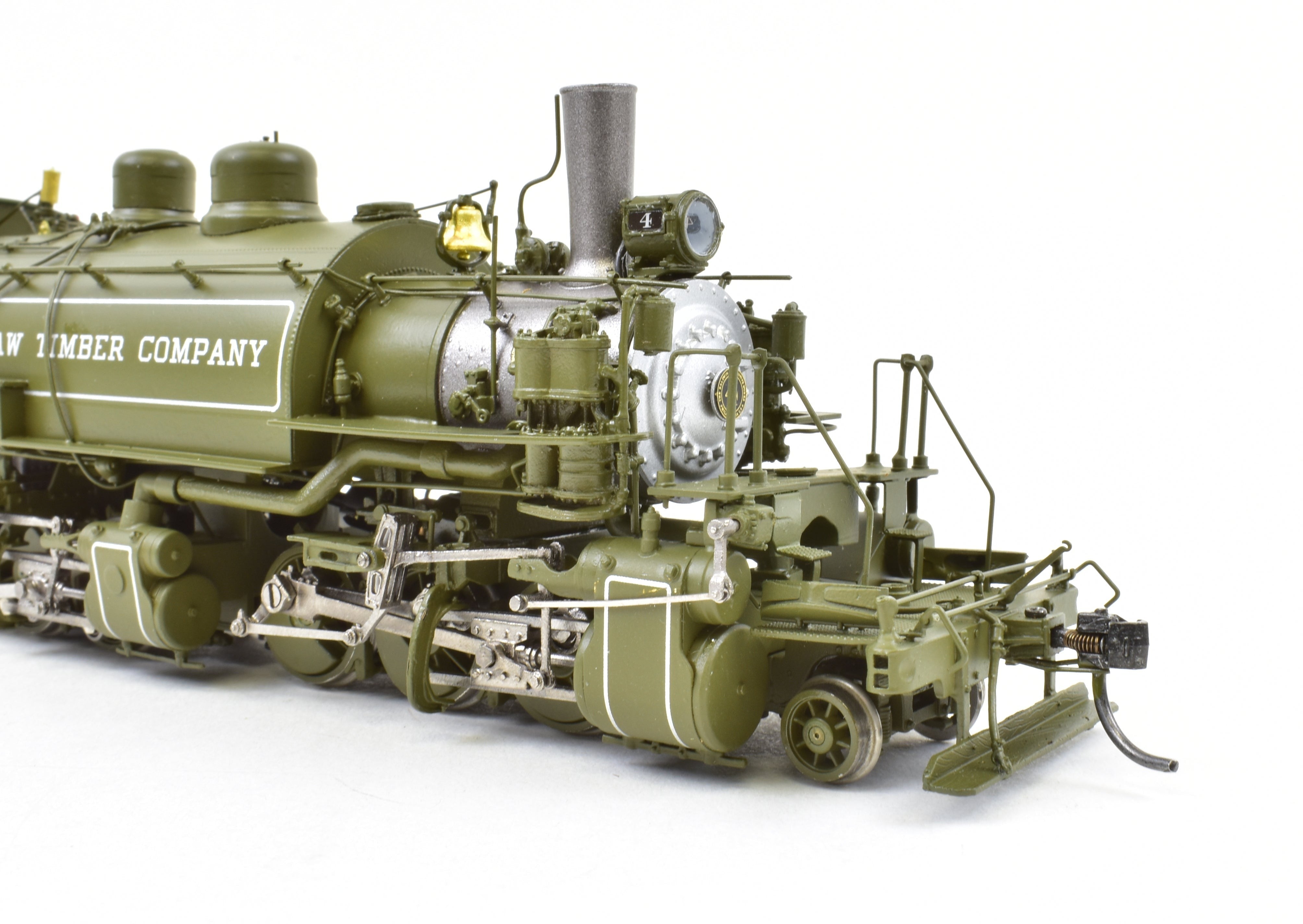 HO Scale NEW Brass DVP - Division Point Saginaw Timber Company #4 2-6-6-2T Baldwin Logging Mallet Locomotive Model - The Last One Available