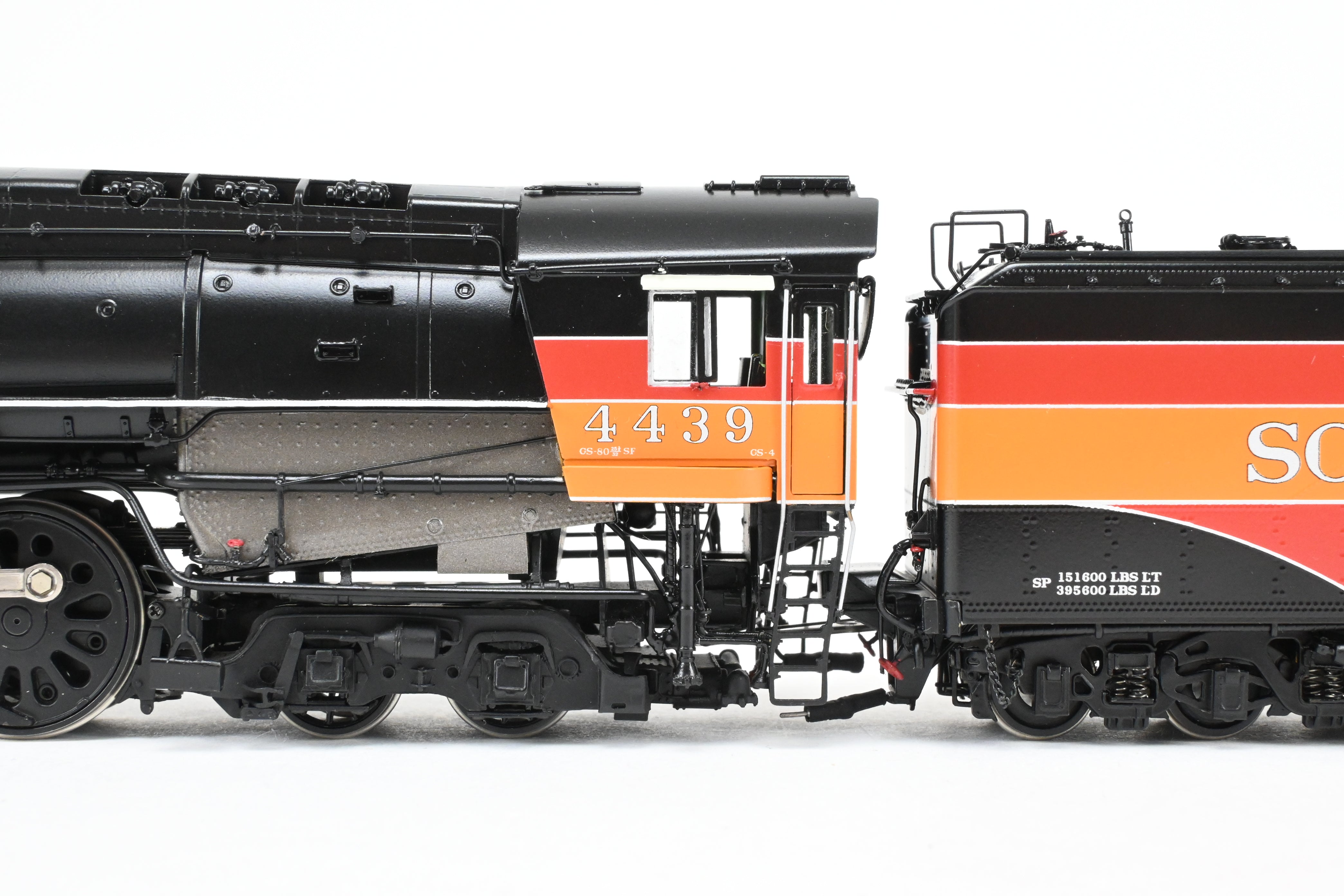 HO Scale Brass Southern Pacific GS - 4 No. 4439 Factory - Painted Model by Challenger Imports