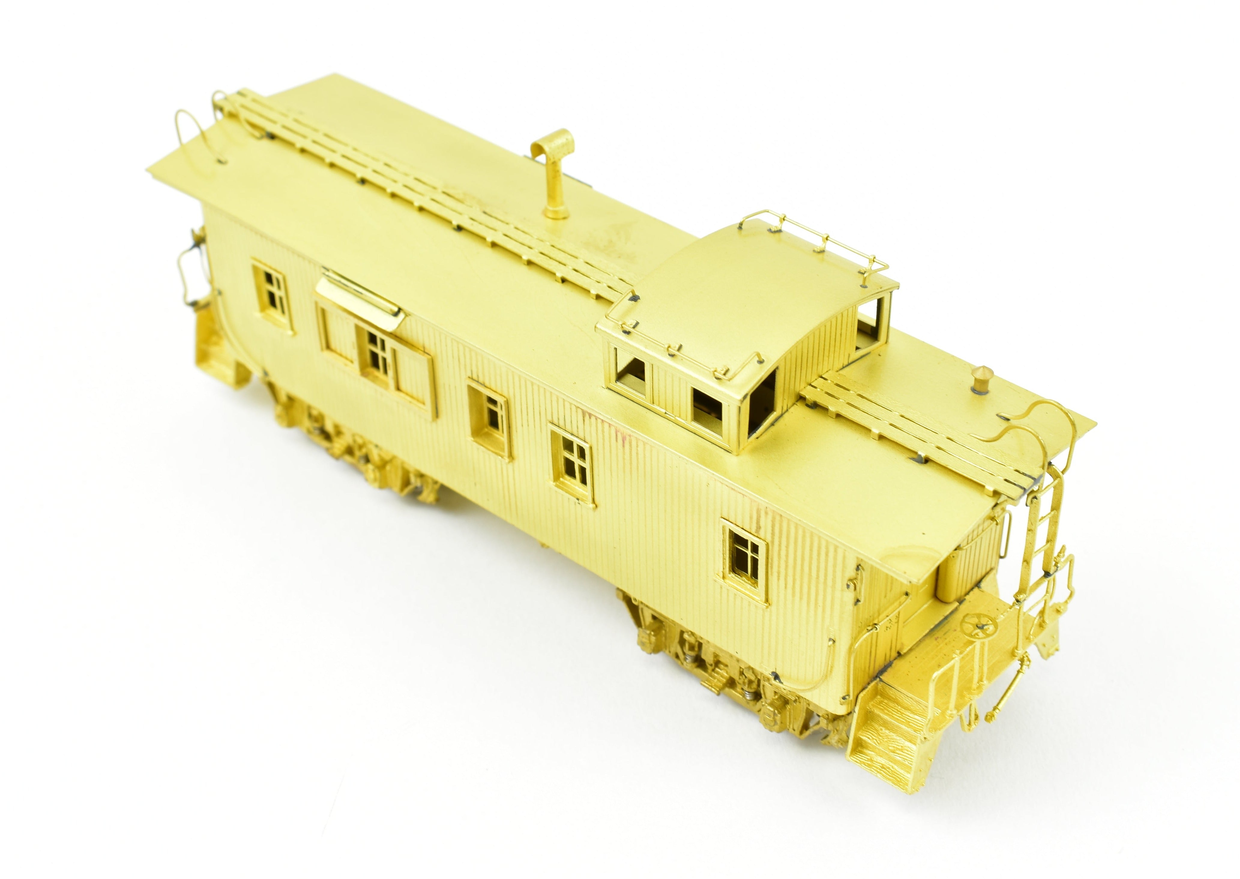 HO Scale Brass Chicago & Northwestern Wood Caboose End Windows by Overland Models, Inc. (OMI) - Ideal for Model Railroading Enthusiasts