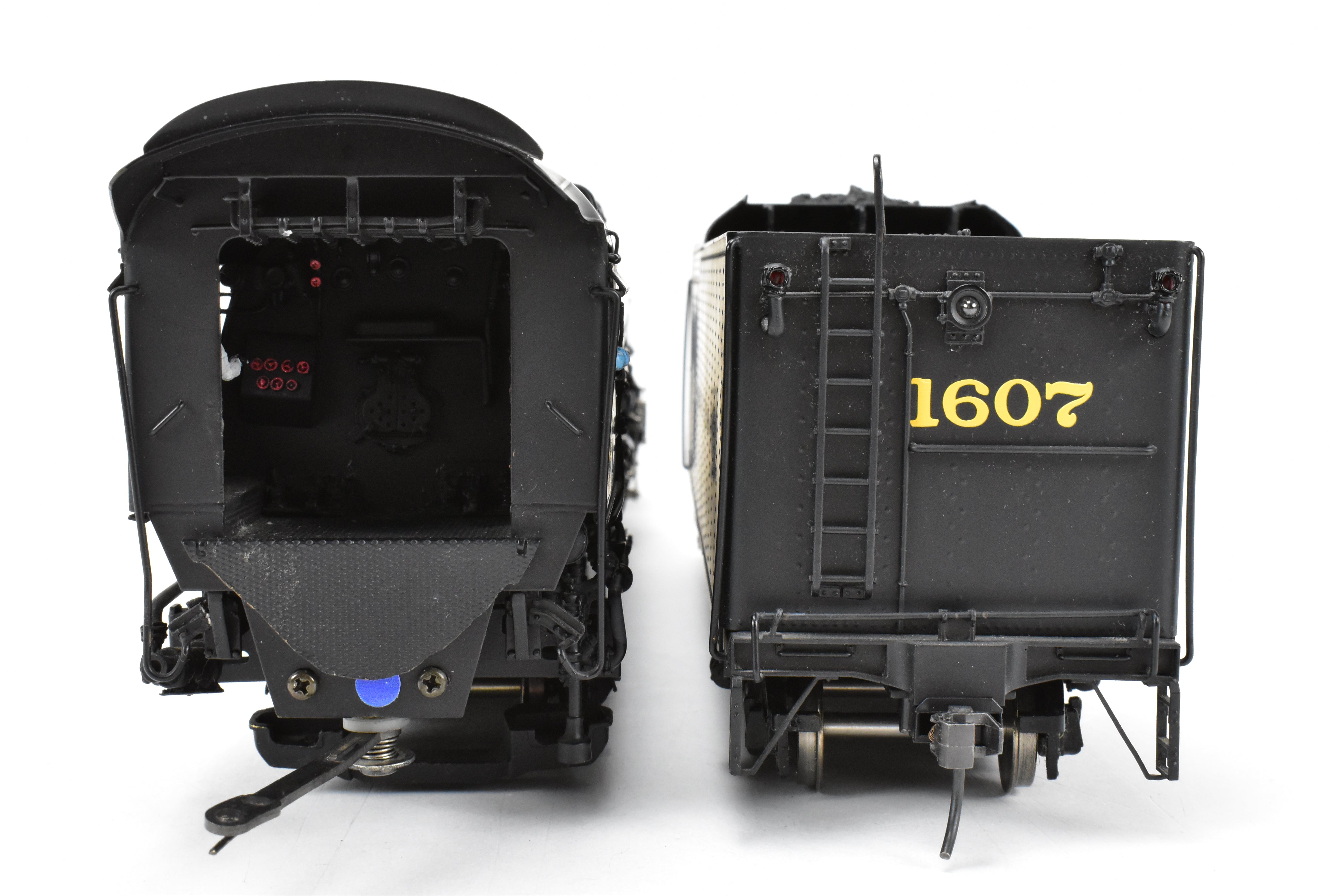 O Scale Brass Model Train - Sunset Models 3rd Rail Division Chesapeake & Ohio Allegheny Class H8 2-6-6-6 2-Rail F/P Locomotive #1607