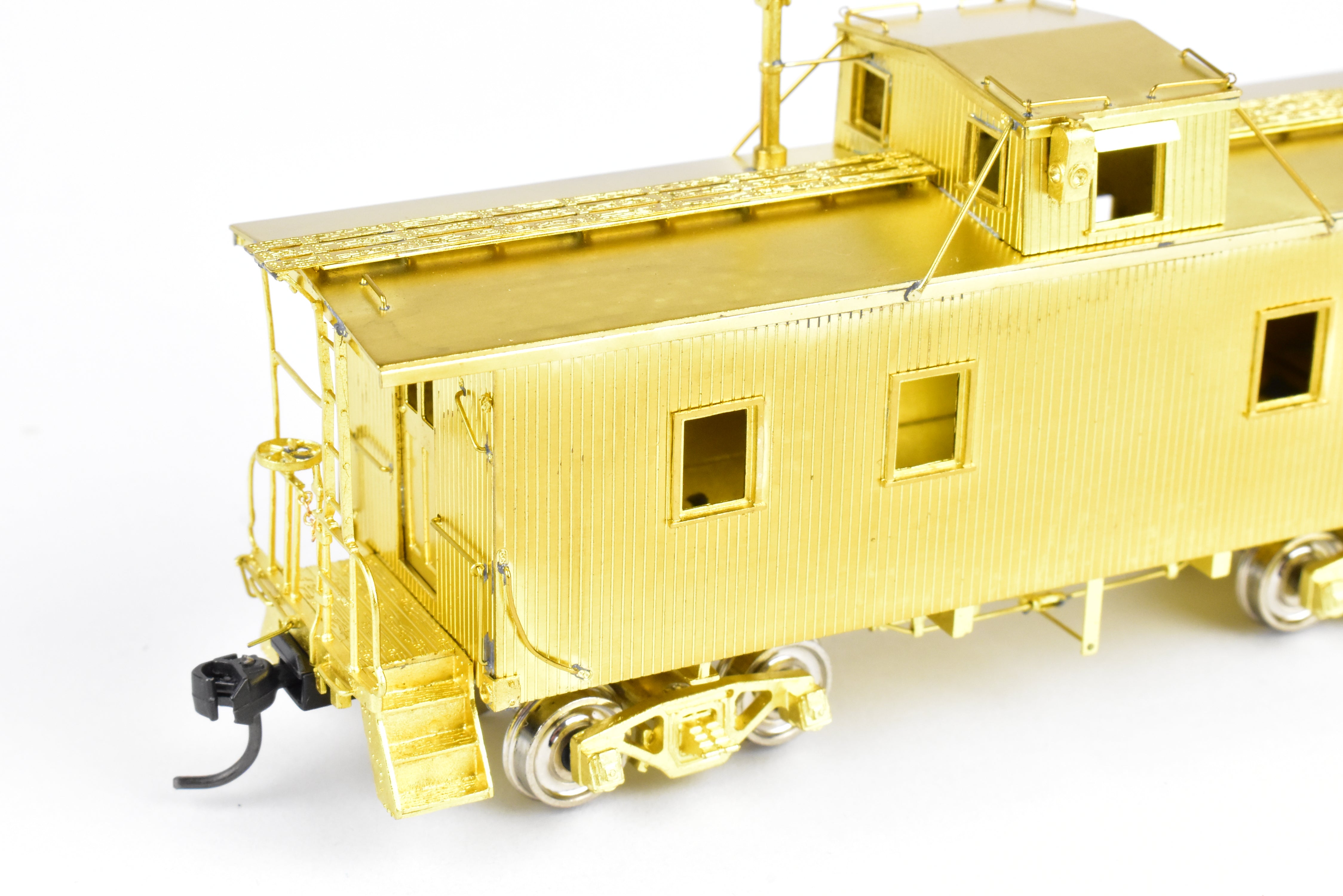 1990 HO Brass NKP Nickel Plate Road Wood Caboose by OMI Overland Models