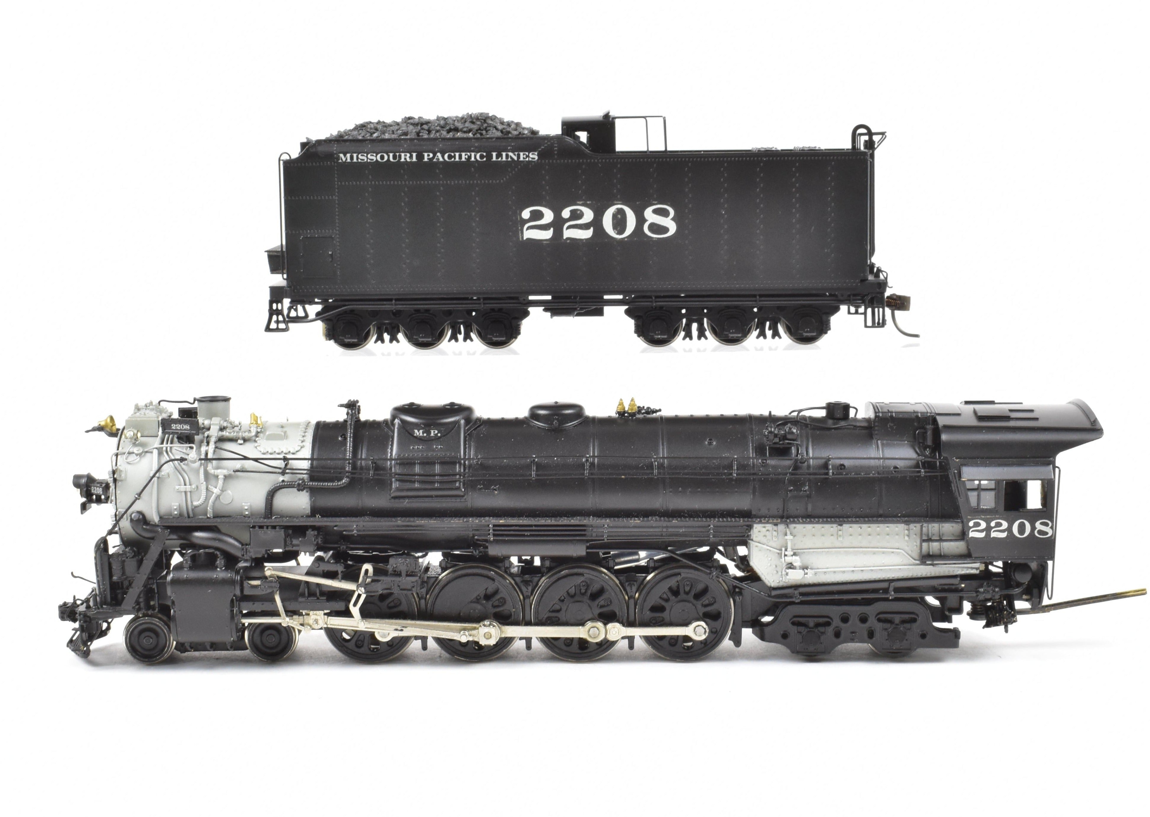 HO Scale Brass PFM - Fujiyama Missouri Pacific 4-8-4 2200/2208 Locomotive