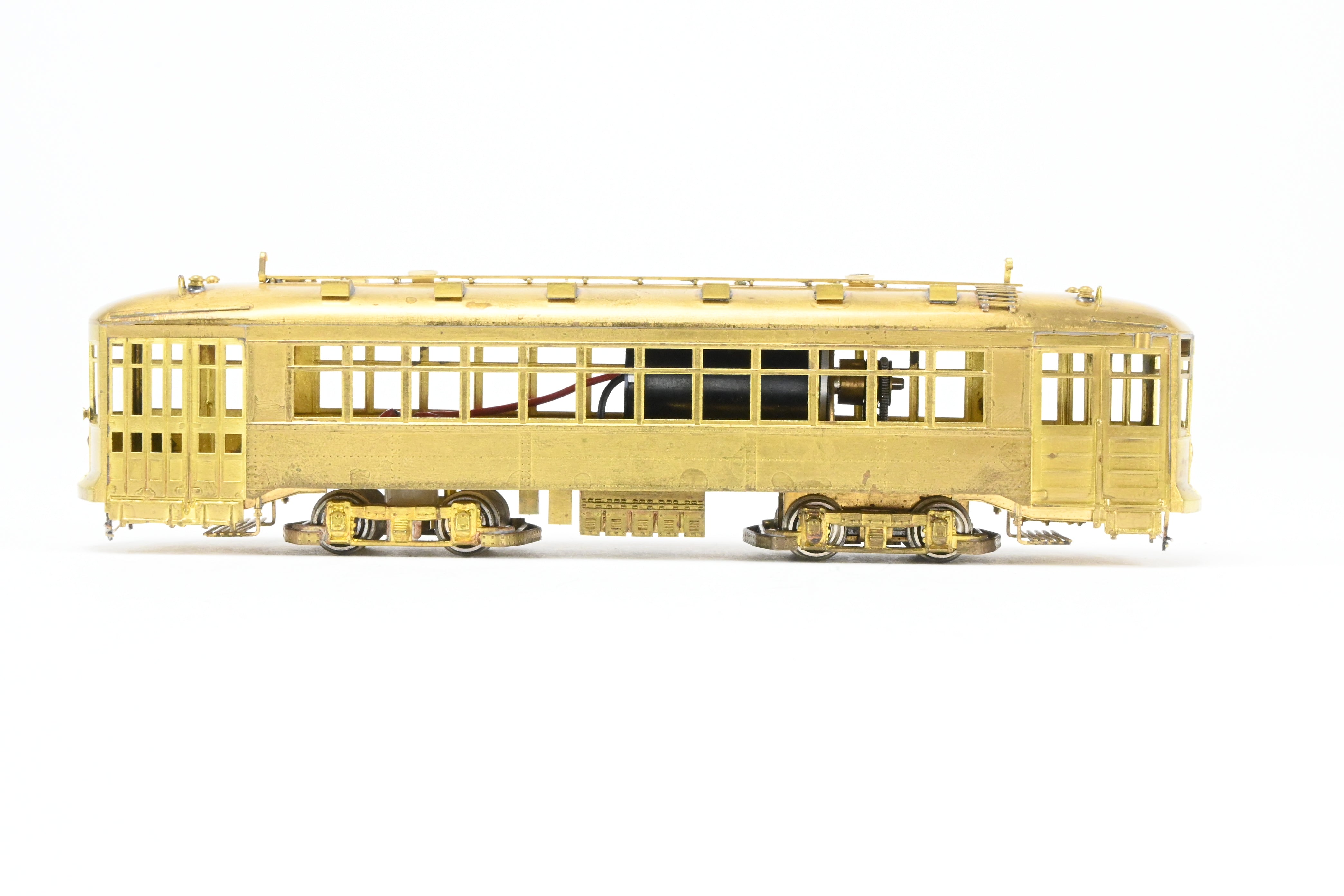 HO Scale Brass Fairfield 345-2 CSL Chicago Surface Lines Two-Man City Car