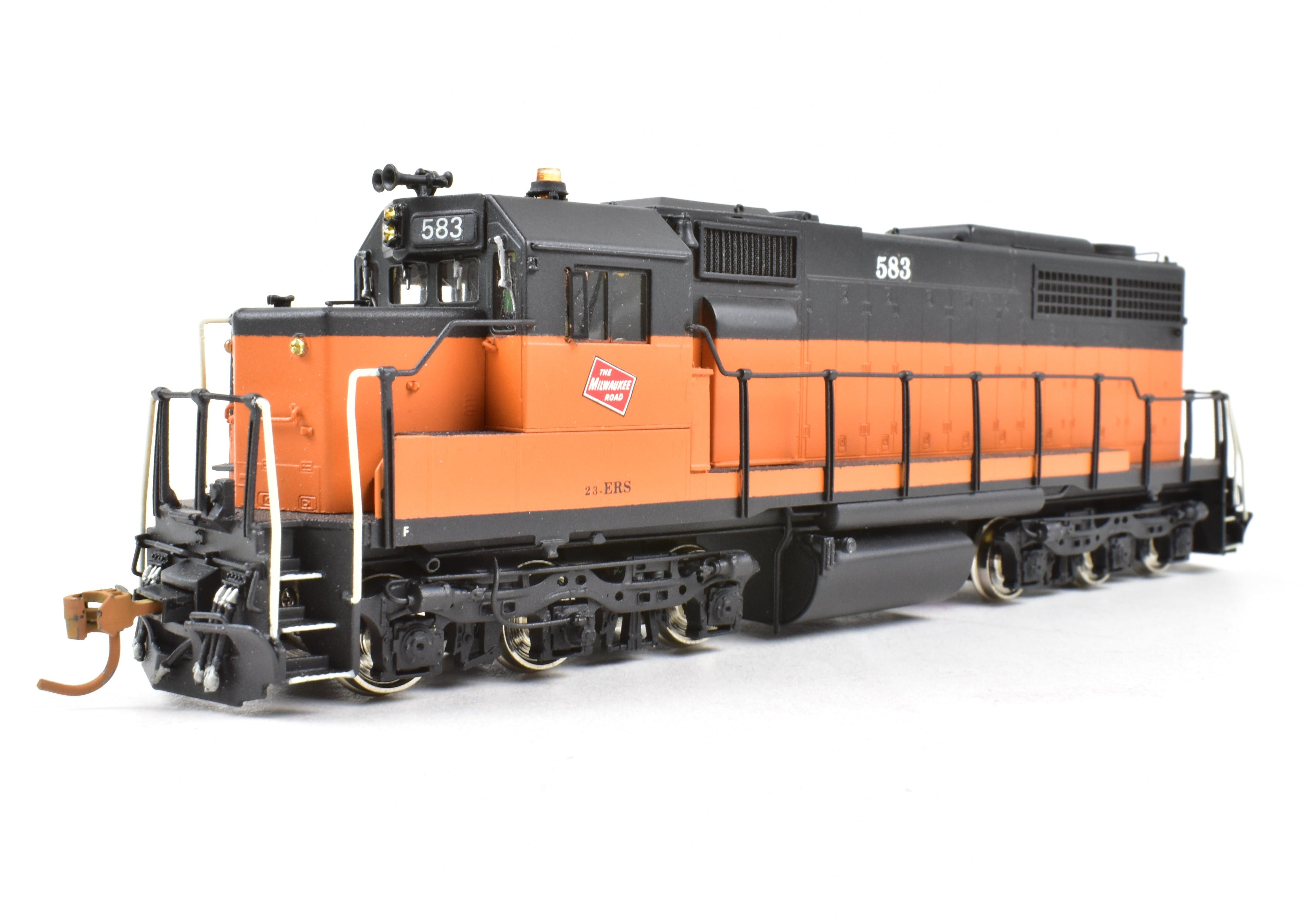HO Scale Brass OMI MILW Milwaukee Road EMD SDL39 Custom Painted Locomotive #583