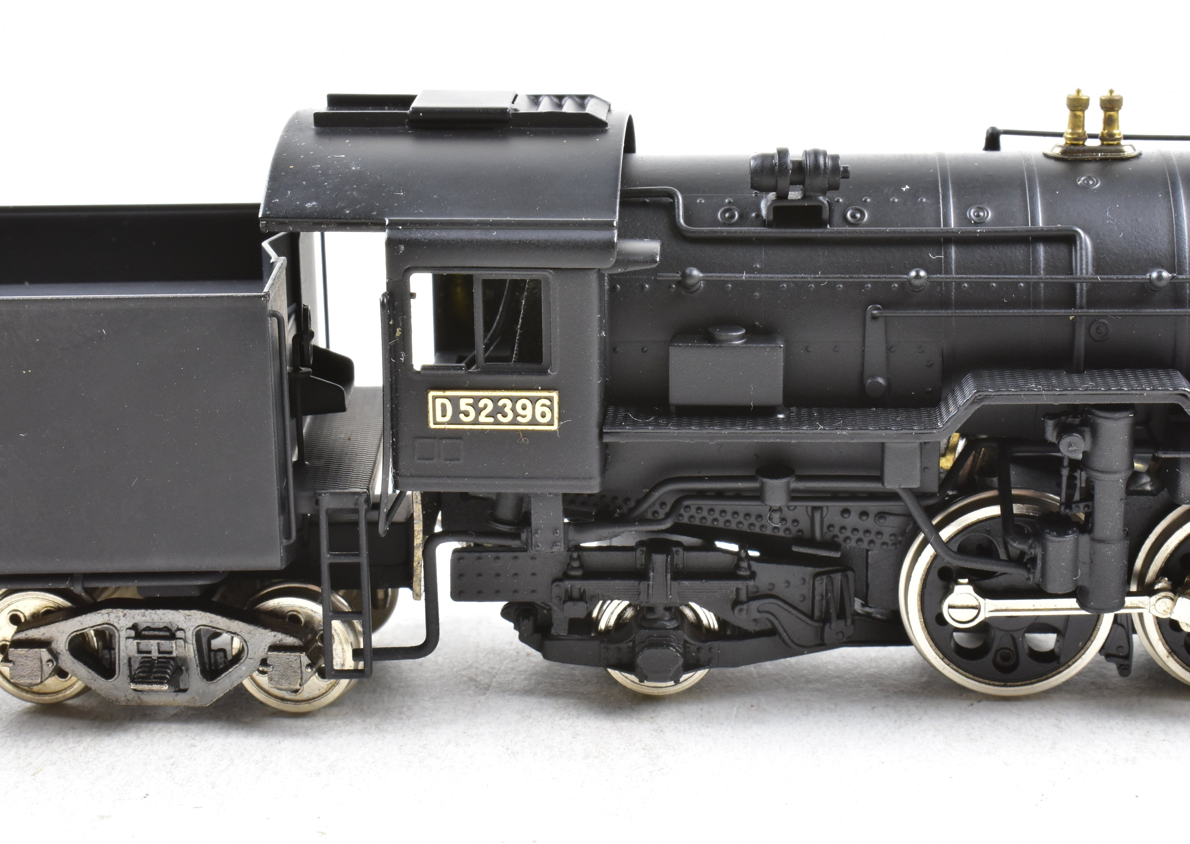 J Scale Model Train - Brass KTM - Katsumi JNR - Japanese National Railways D52 2-8-2 FP 1/80 Scale for HO Gauge Track