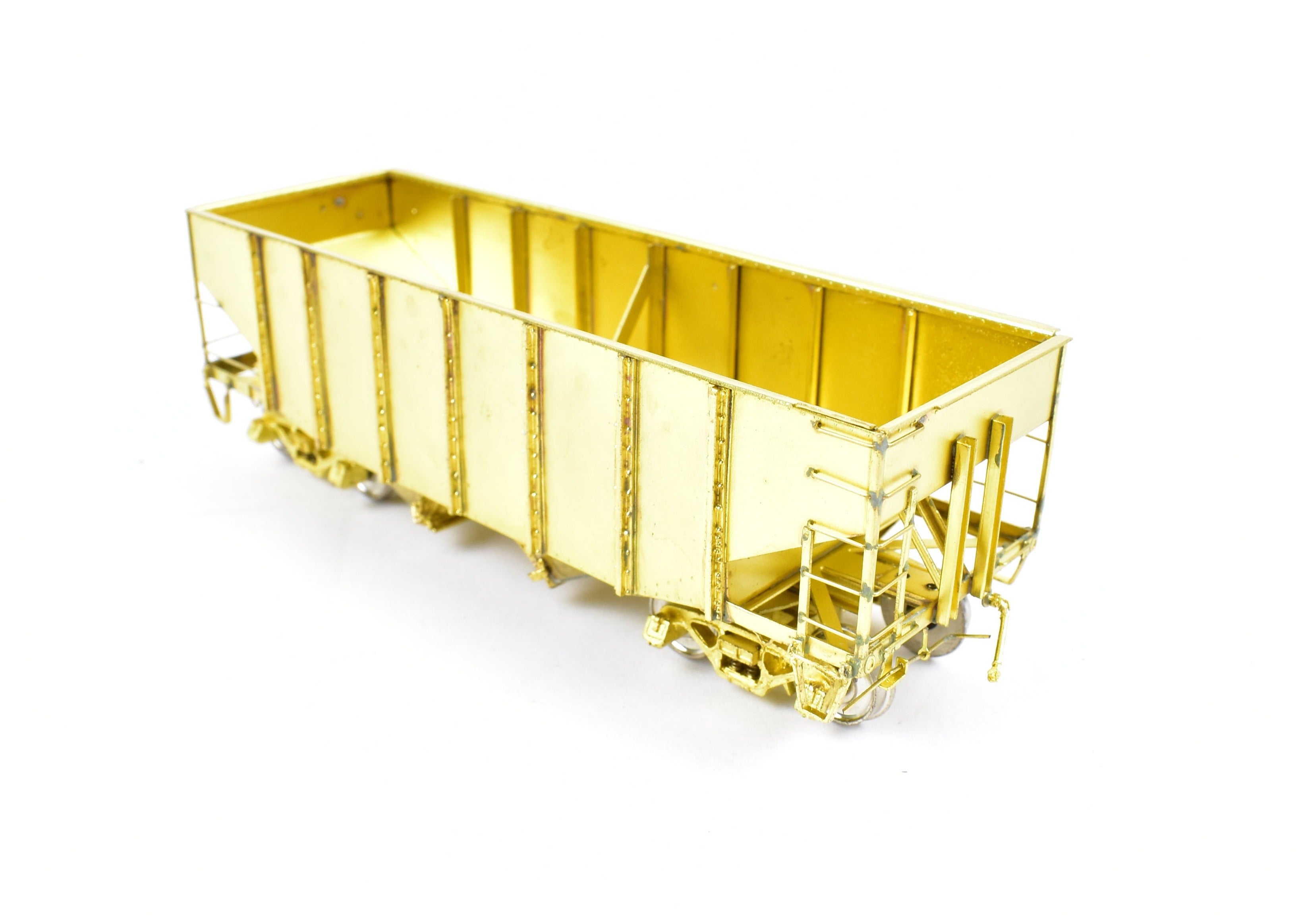 HO Brass OMI Overland Models D&H 55-Ton 2-Bay Hopper - Like New
