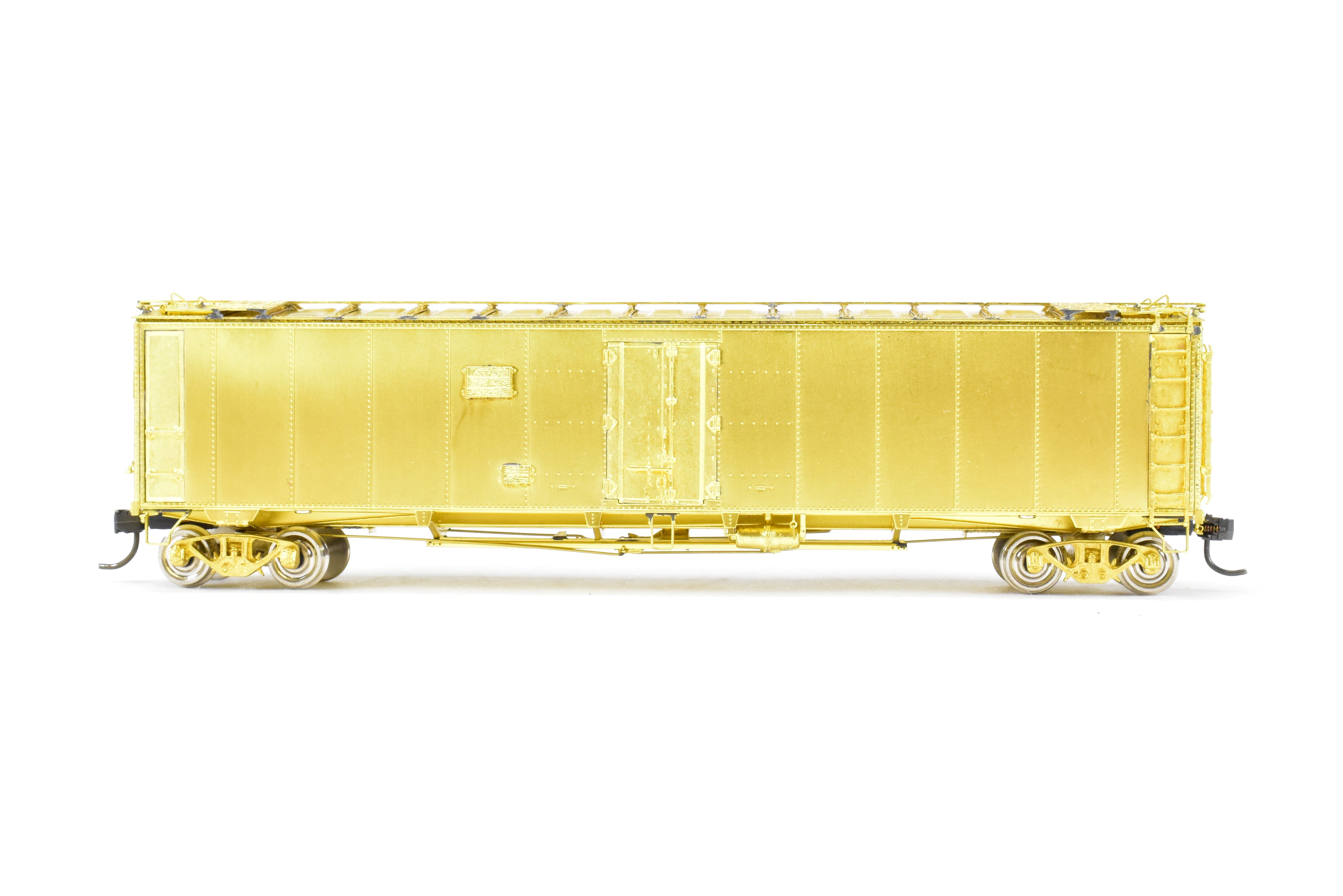 HO Brass OMI ATSF - Santa Fe SFRD 50' Ice Bunker Steel Refrigerator Car, Excellent Condition