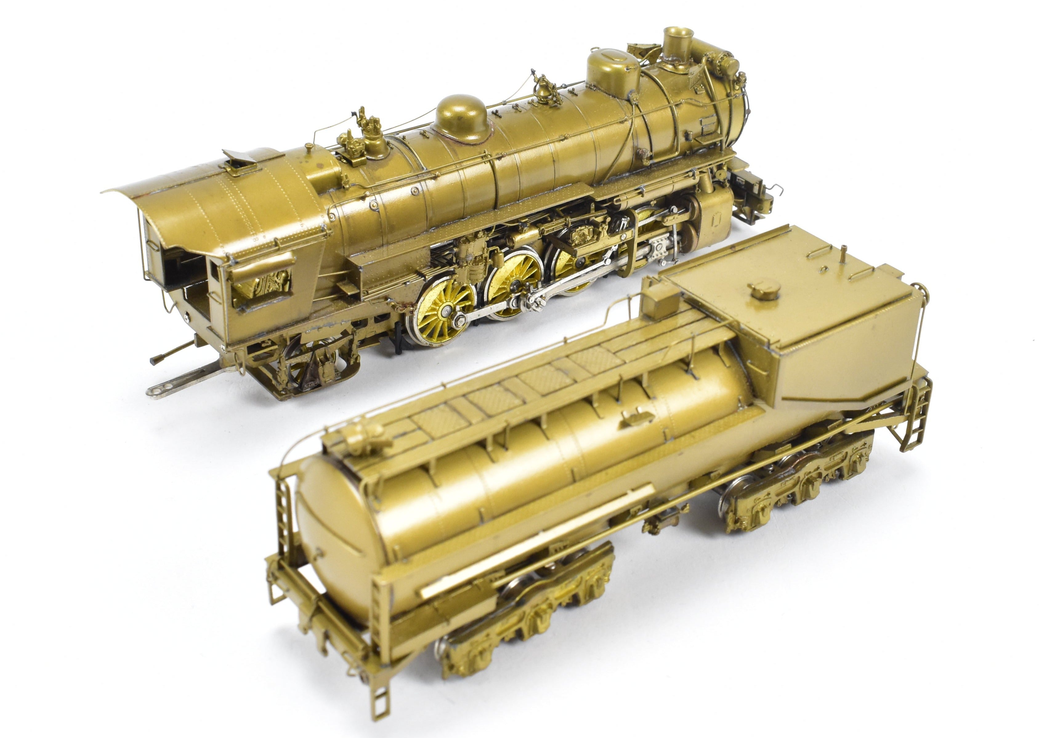 HO Scale Brass ALCO Model Train Southern Pacific MK - 6 2 - 8 - 2 Locomotive Upgraded with NWSL Gearbox