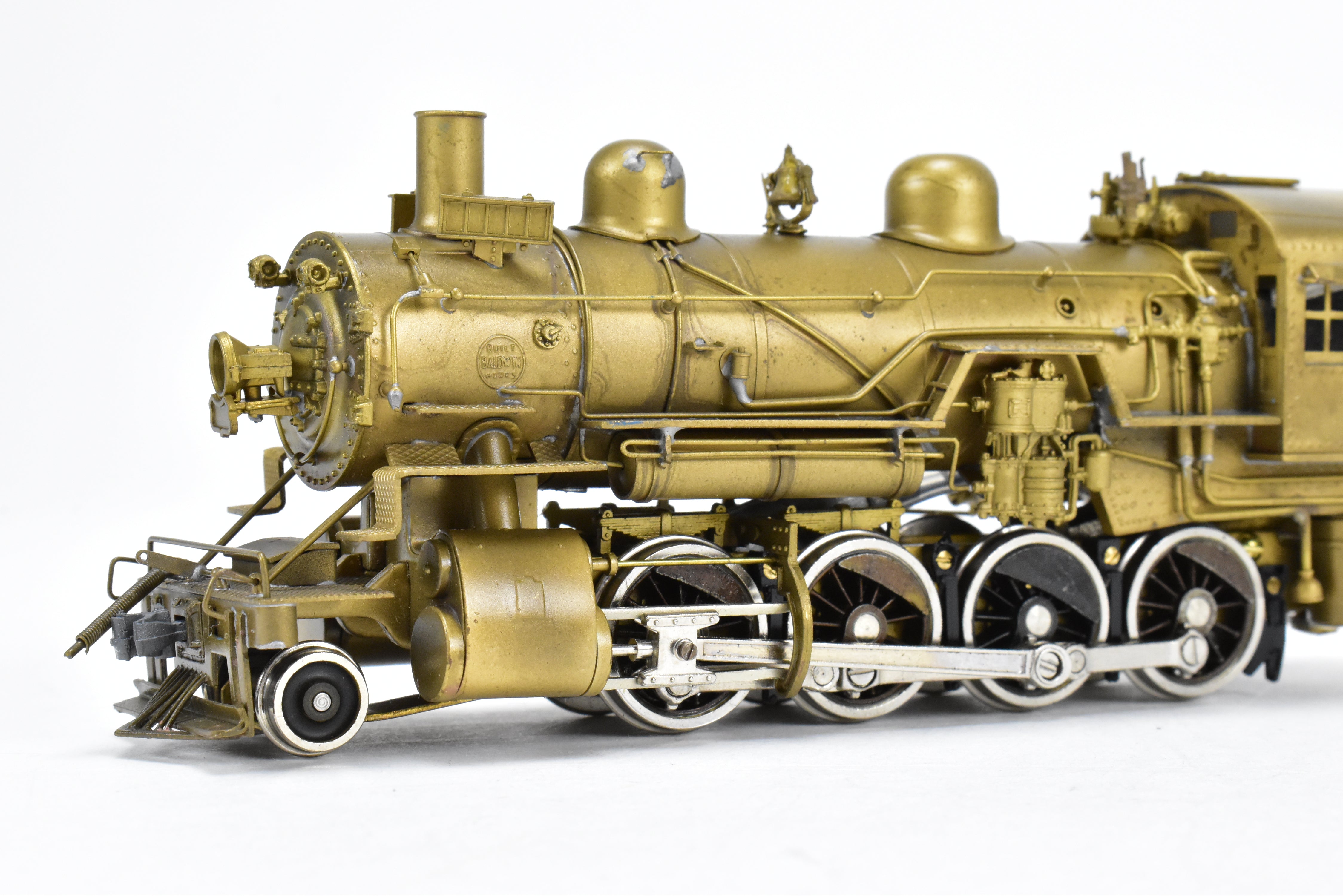 High - Quality HO Scale Brass PFM Model Train - United UP - Union Pacific 2 - 8 - 0 Steam Locomotive