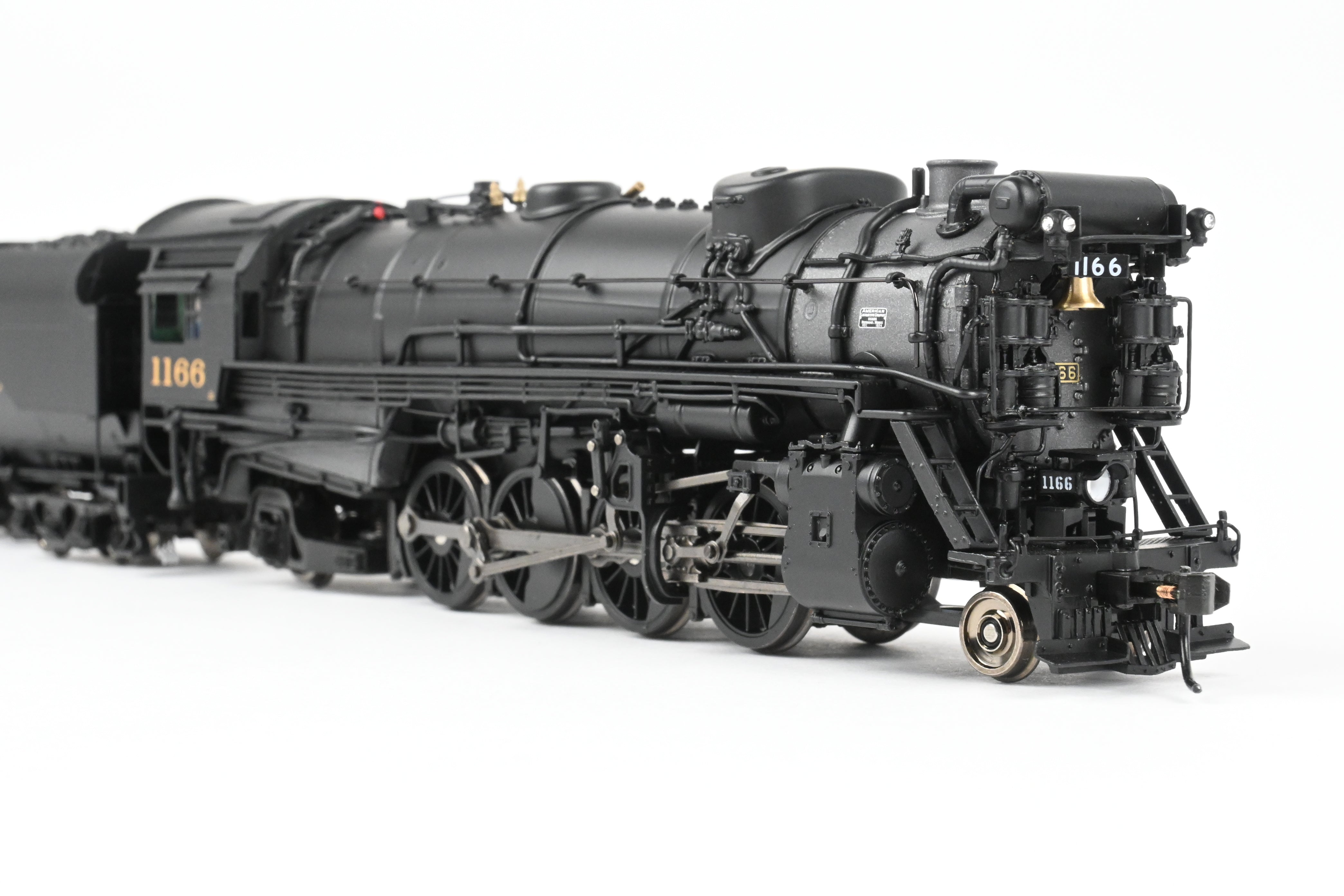 2023 HO Broadway Limited C&O K-2 2-8-2 Mikado w/ 12-VC Tender #1166 Paragon 4 Sound