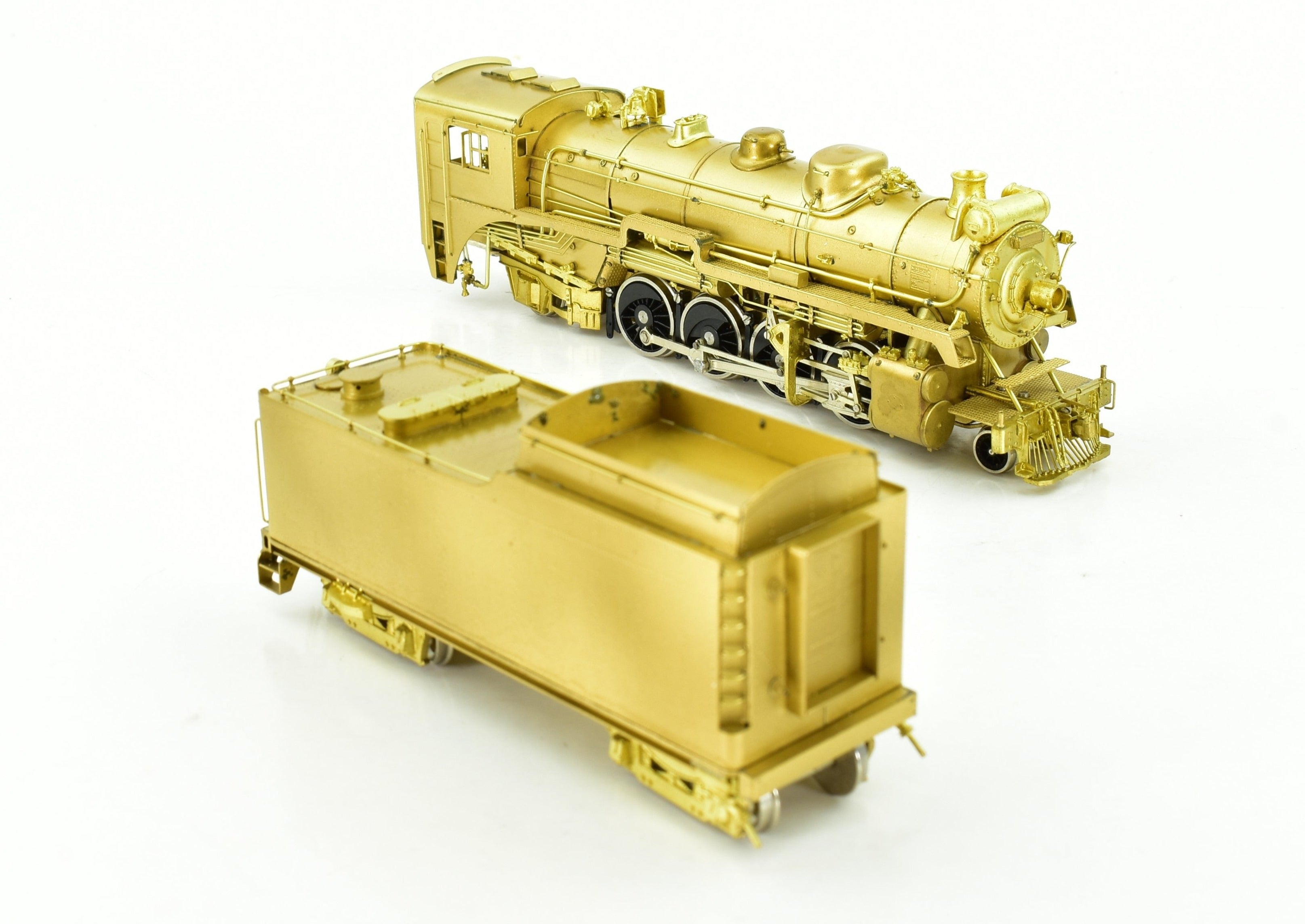 HO Scale Brass PFM - Van Hobbies CPR Model Train - Canadian Pacific Railway 2-8-2 P2 Mikado Steam Locomotive from 1981 Production Run