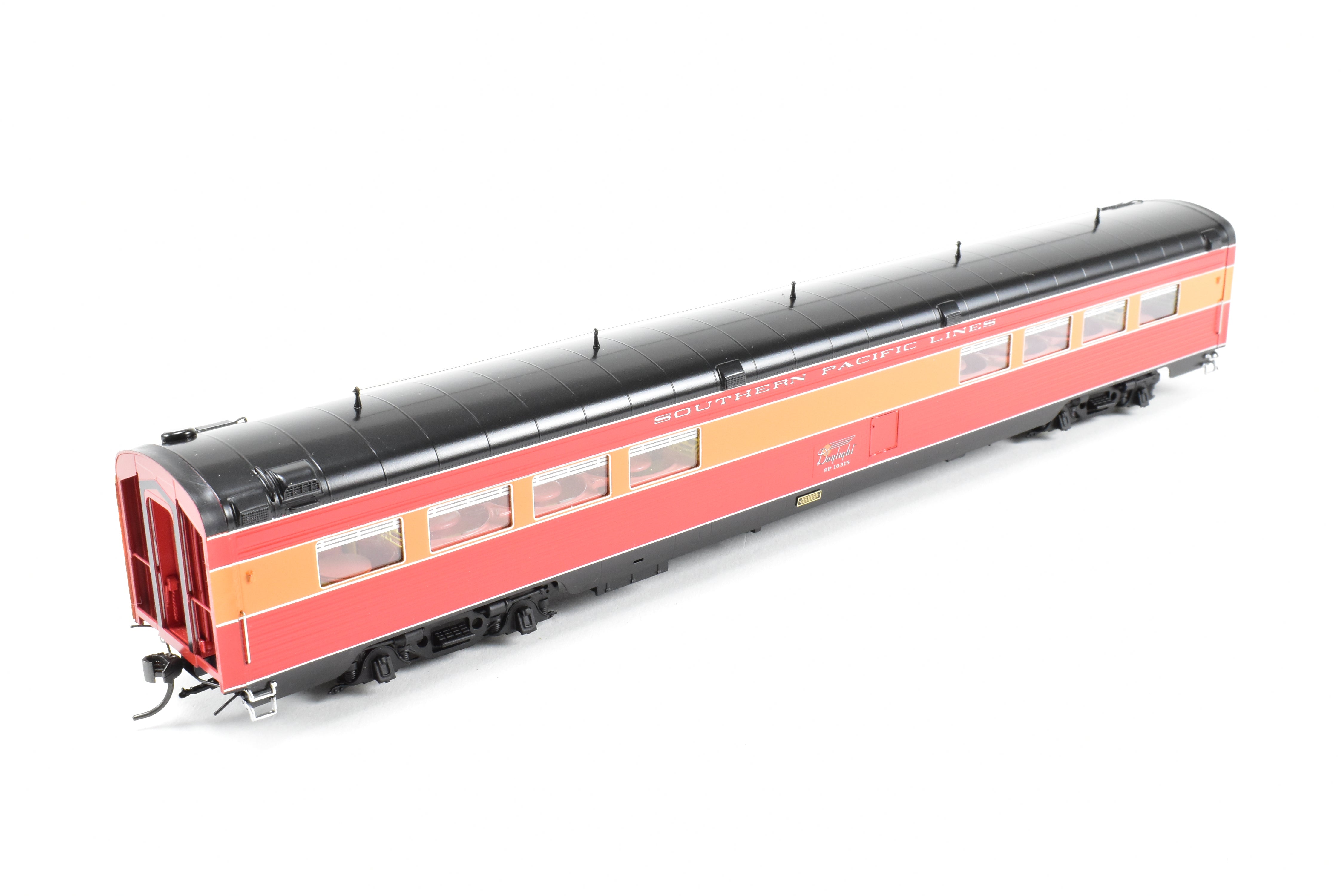 HO Scale Brass Tavern Car - 1941 Southern Pacific Morning Daylight #10315 by Challenger Imports