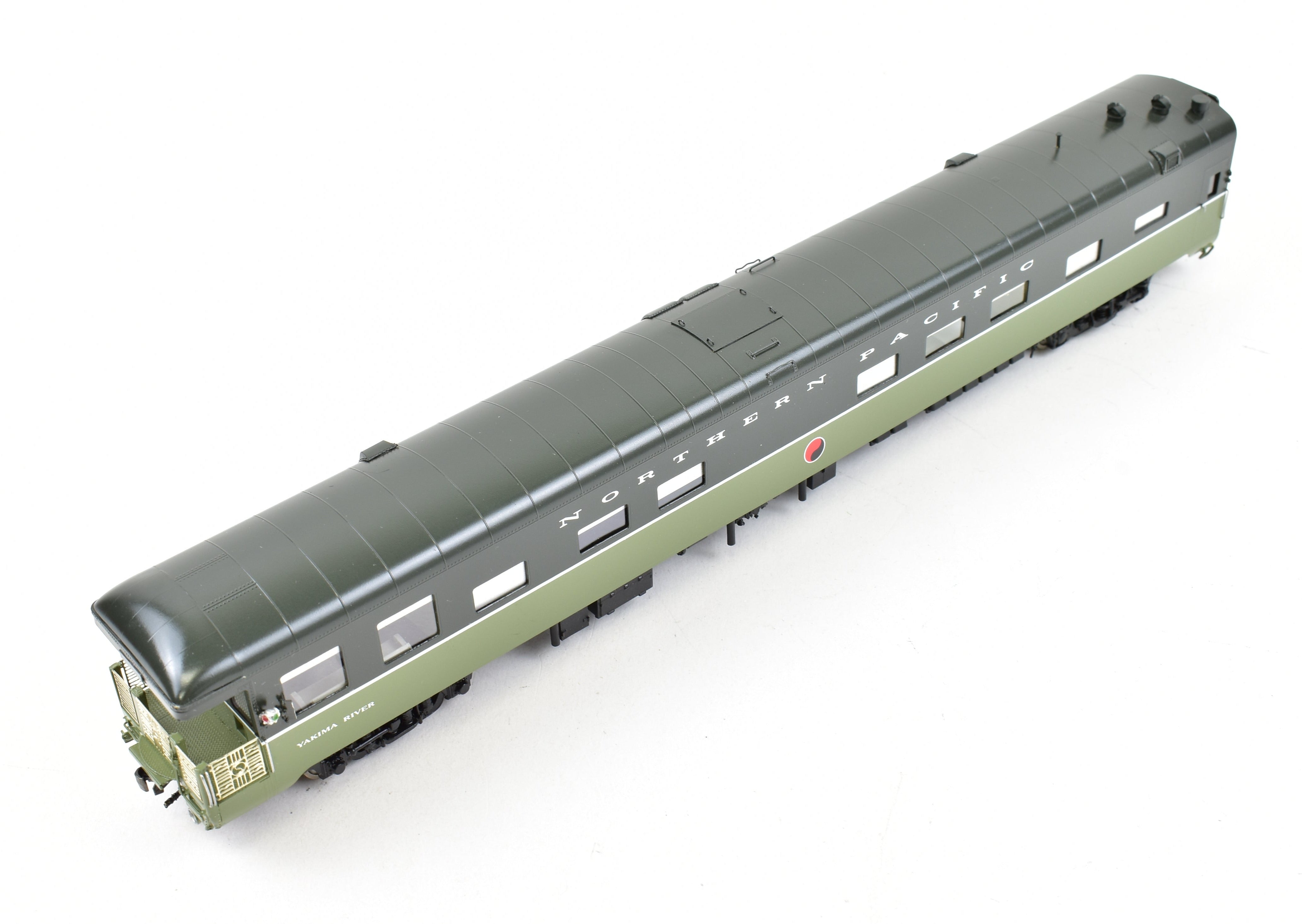 HO Brass Northern Pacific Business Car Yakima River by W&R Enterprises, Custom Painted