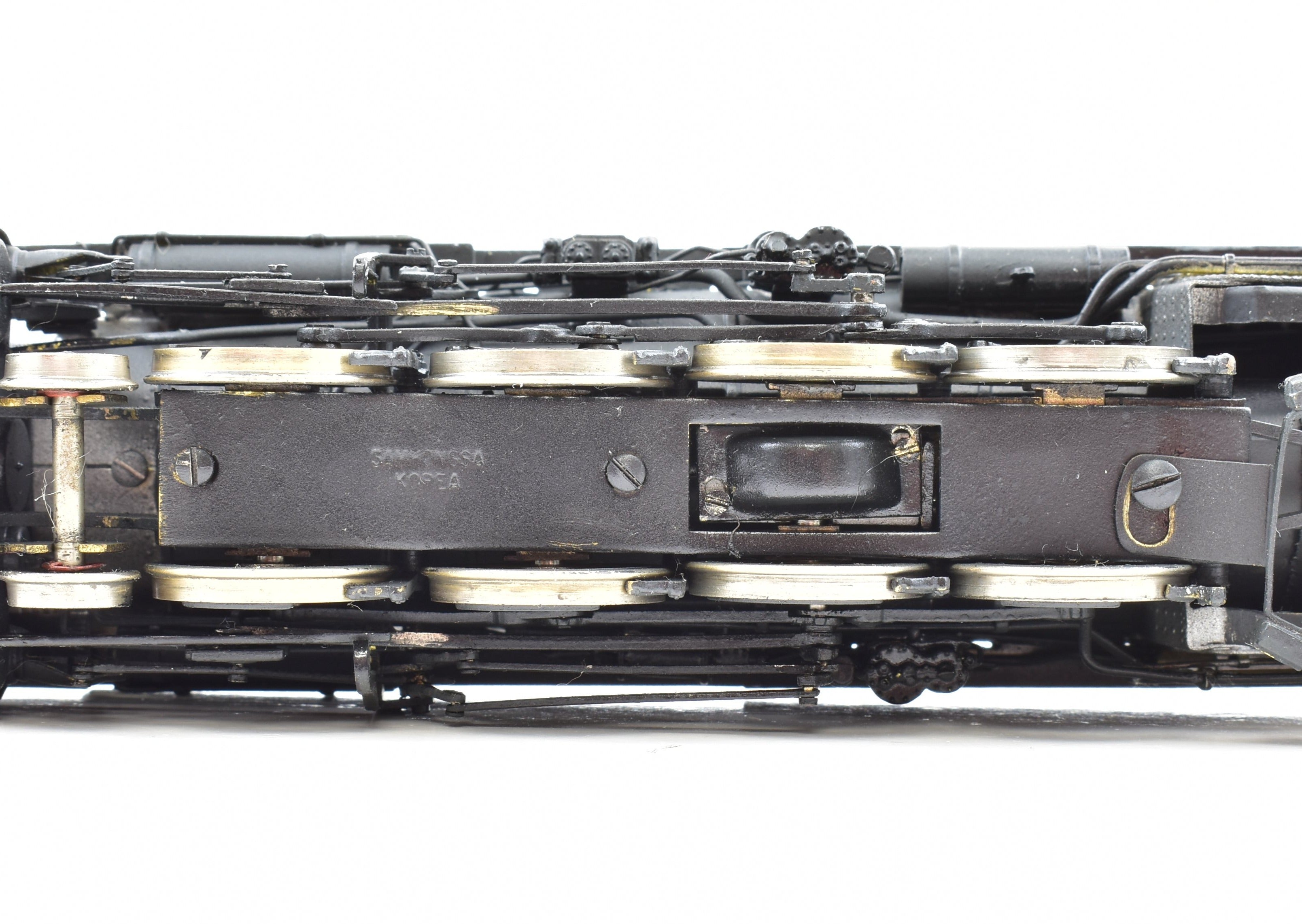 HO Scale Custom Painted DCC & Sound Brass Key Imports Model of Denver & Rio Grande Western M - 75 4 - 8 - 2 Mountain Locomotive