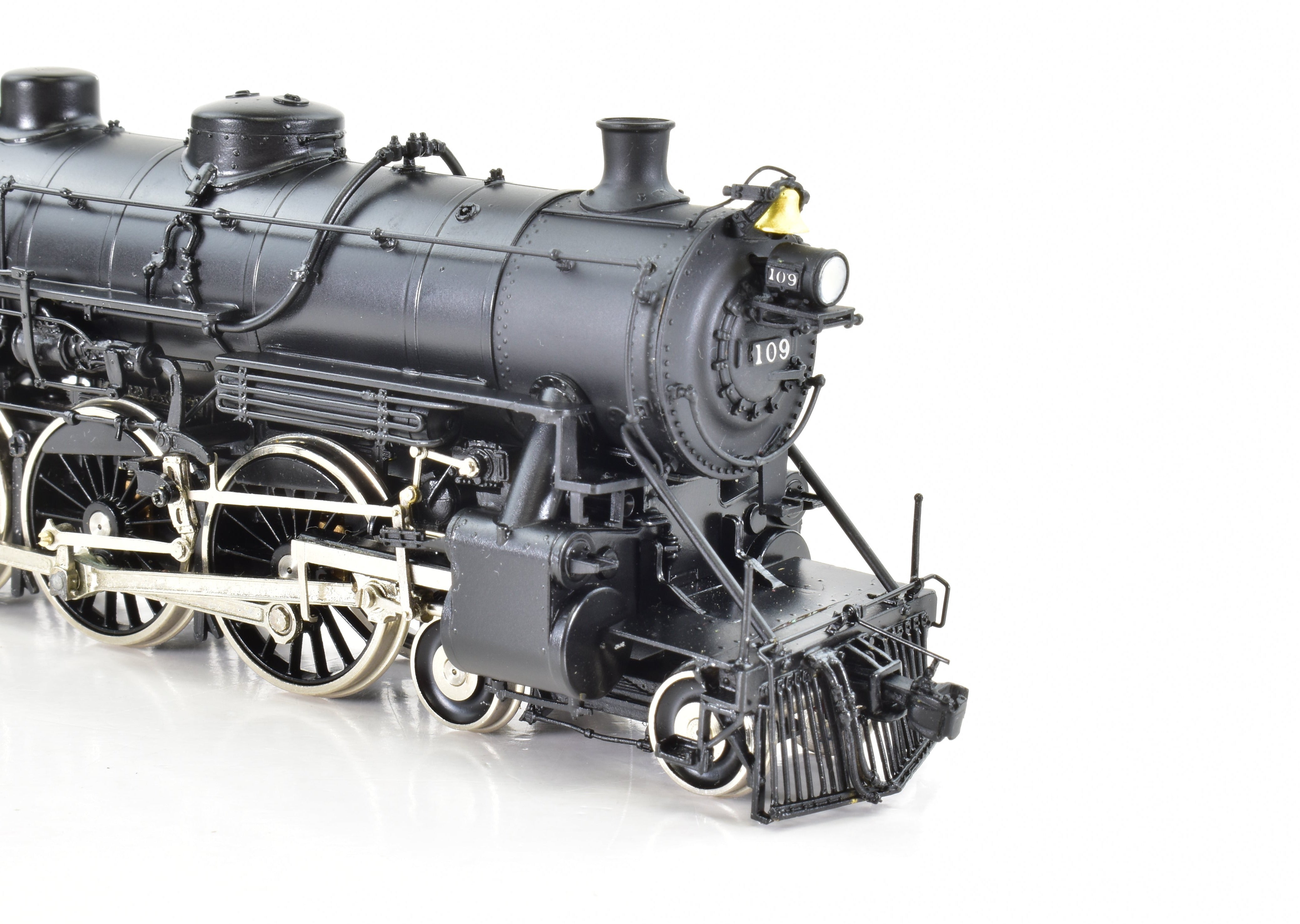 HO Scale Brass Model Train - Overland Models Reading G1Sa 4-6-2 FP Steam Locomotive No. 109