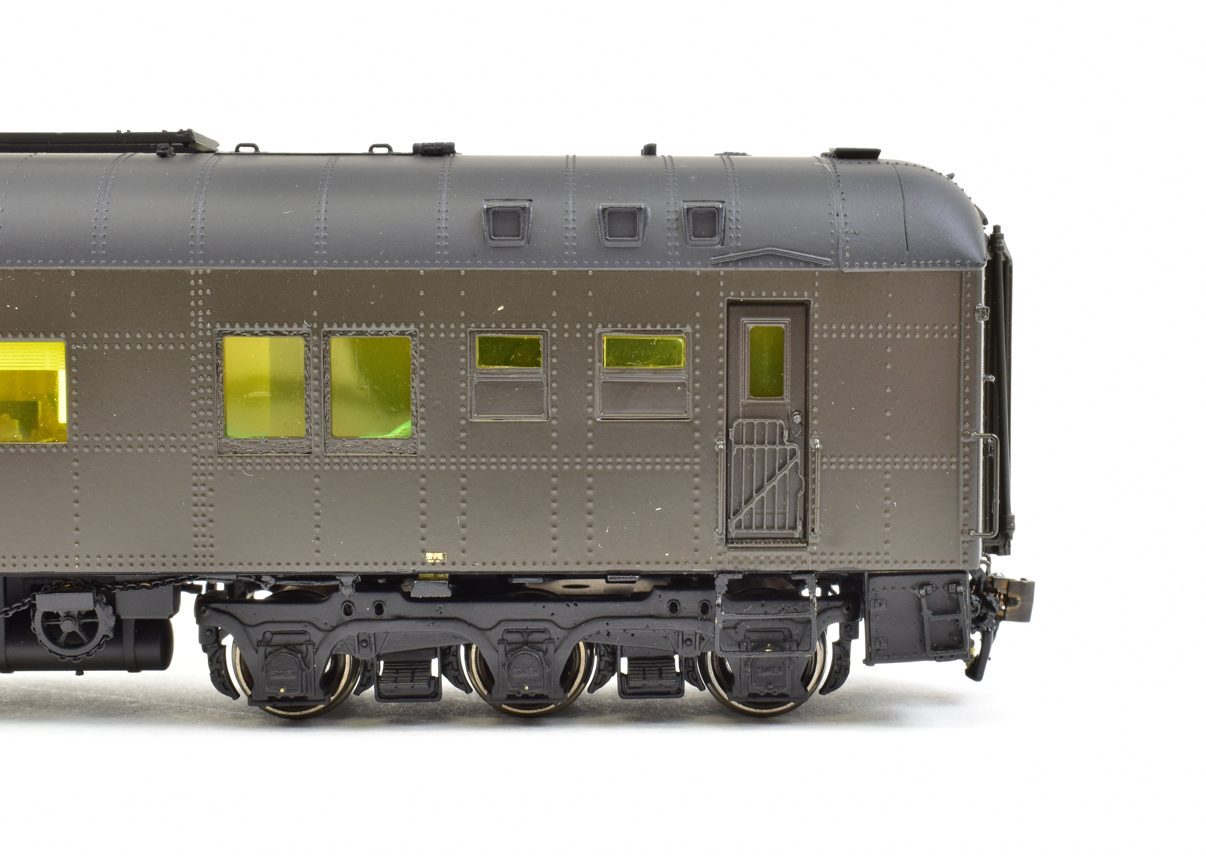 HO Scale Brass Model Pullman USN - 1 Ferdinand Magellan Presidential Car from Overland Models, Inc. Featuring Added Details for Reagan - Era Representation