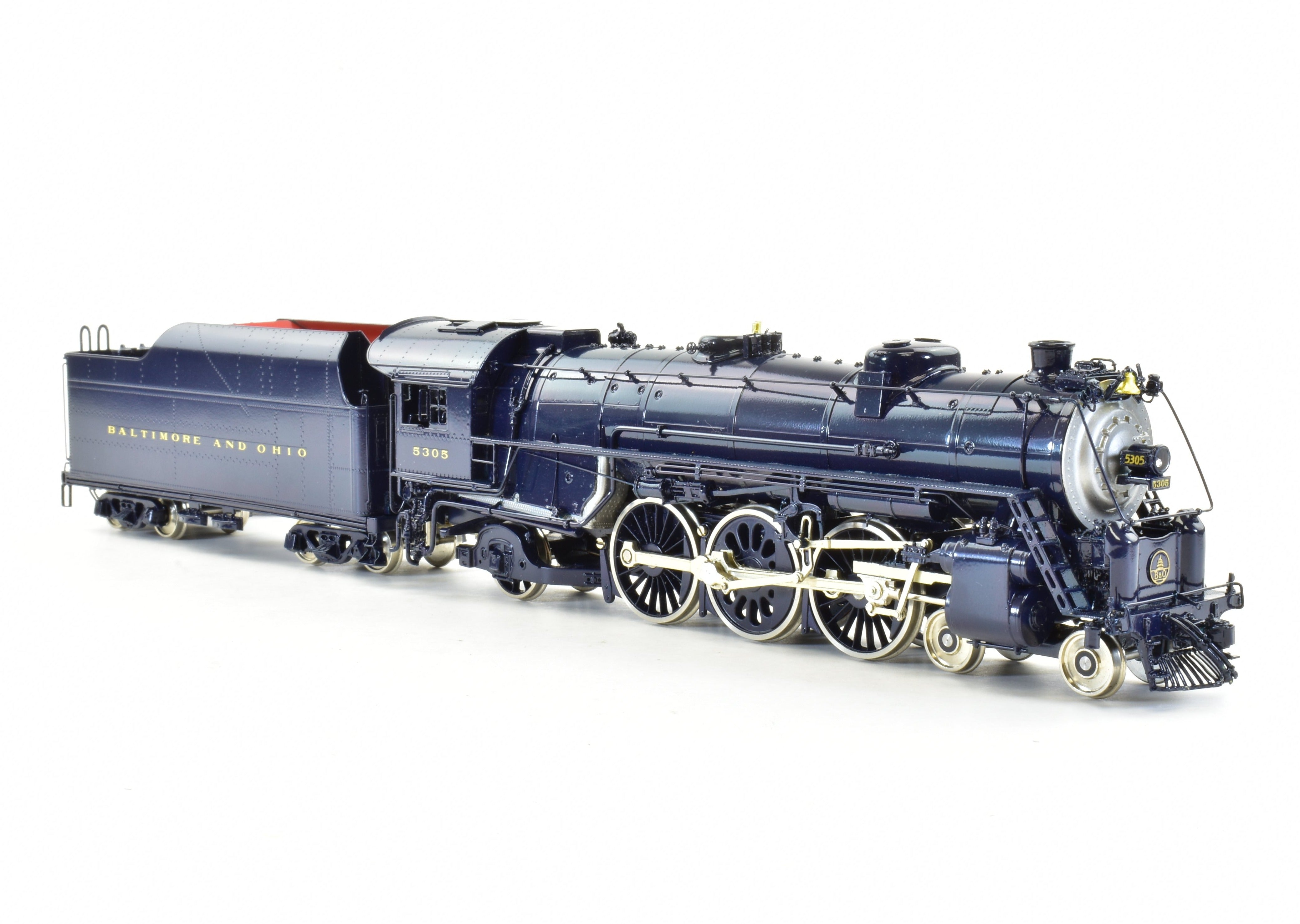 HO Scale Brass Key Imports B&O (Baltimore & Ohio) P-7C 4-6-2 Pacific Custom Series Steam Locomotive Model #47 FP