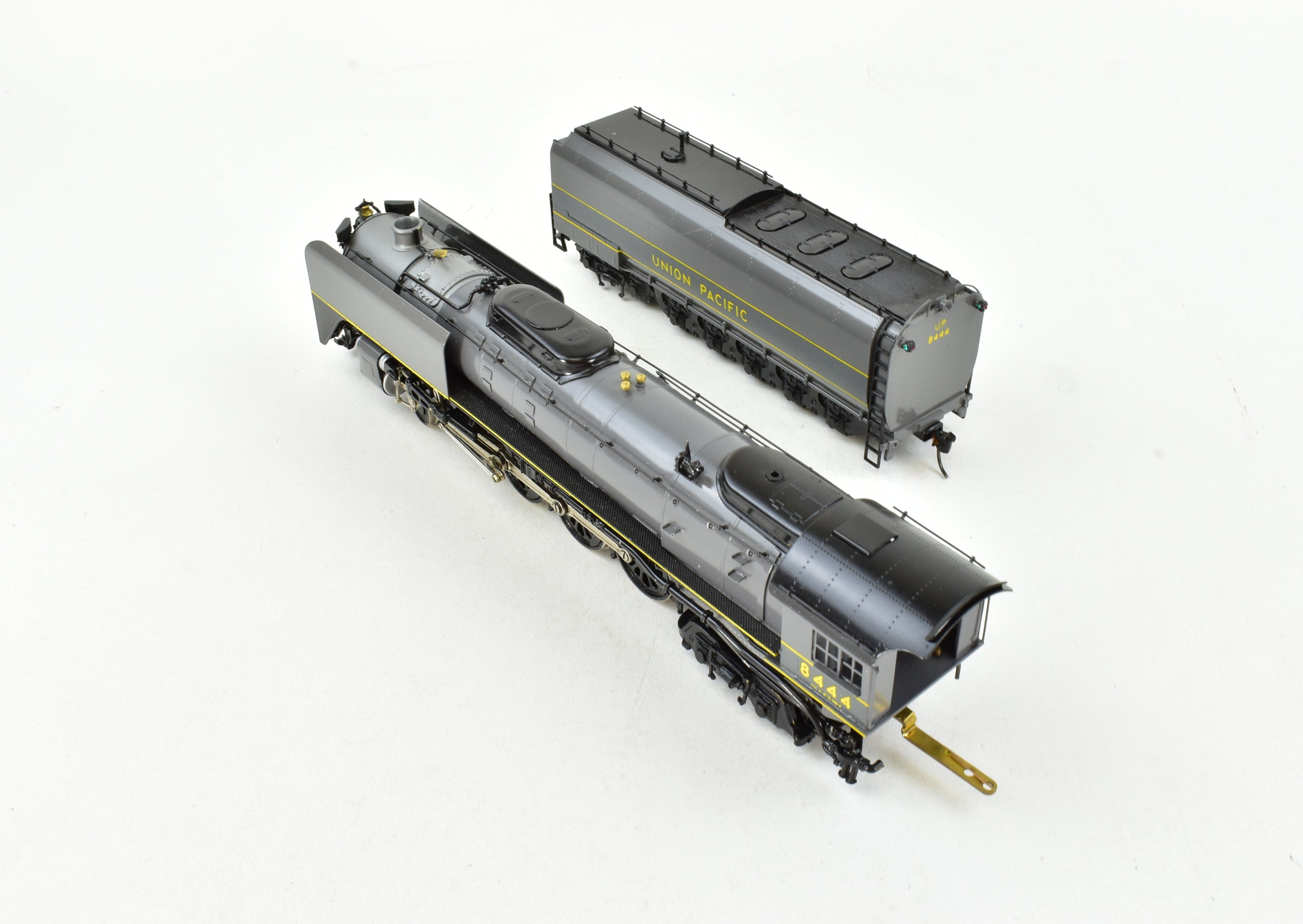 HO Scale Brass Model Train by Westside Model Co. - Union Pacific Class FEF - 2 4 - 8 - 4 Professionally Painted Locomotive No. 8444