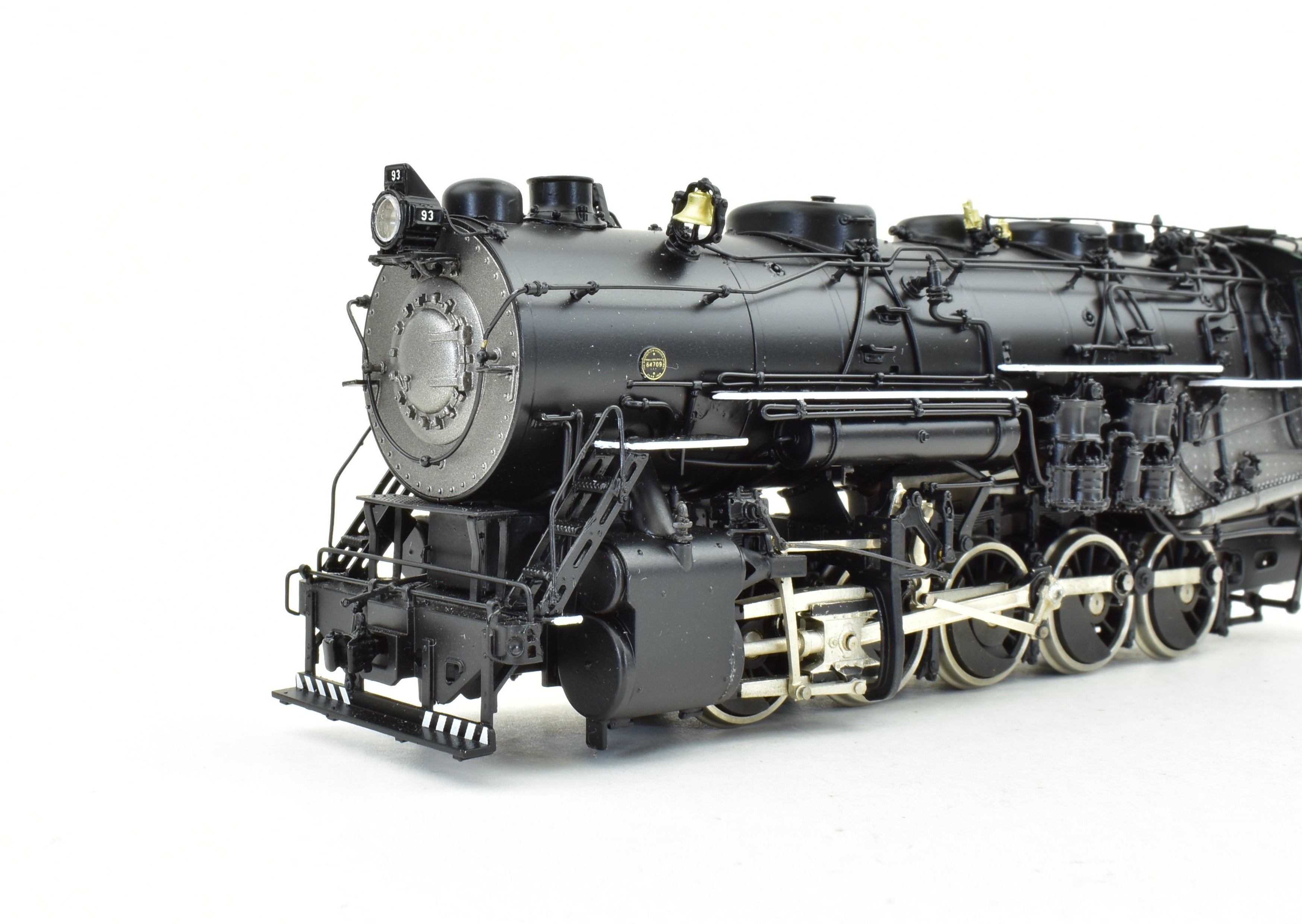 HO Scale Brass Model Train - Precision Scale Co. DM&IR S-6 0-10-0 Factory Painted Prototype #93